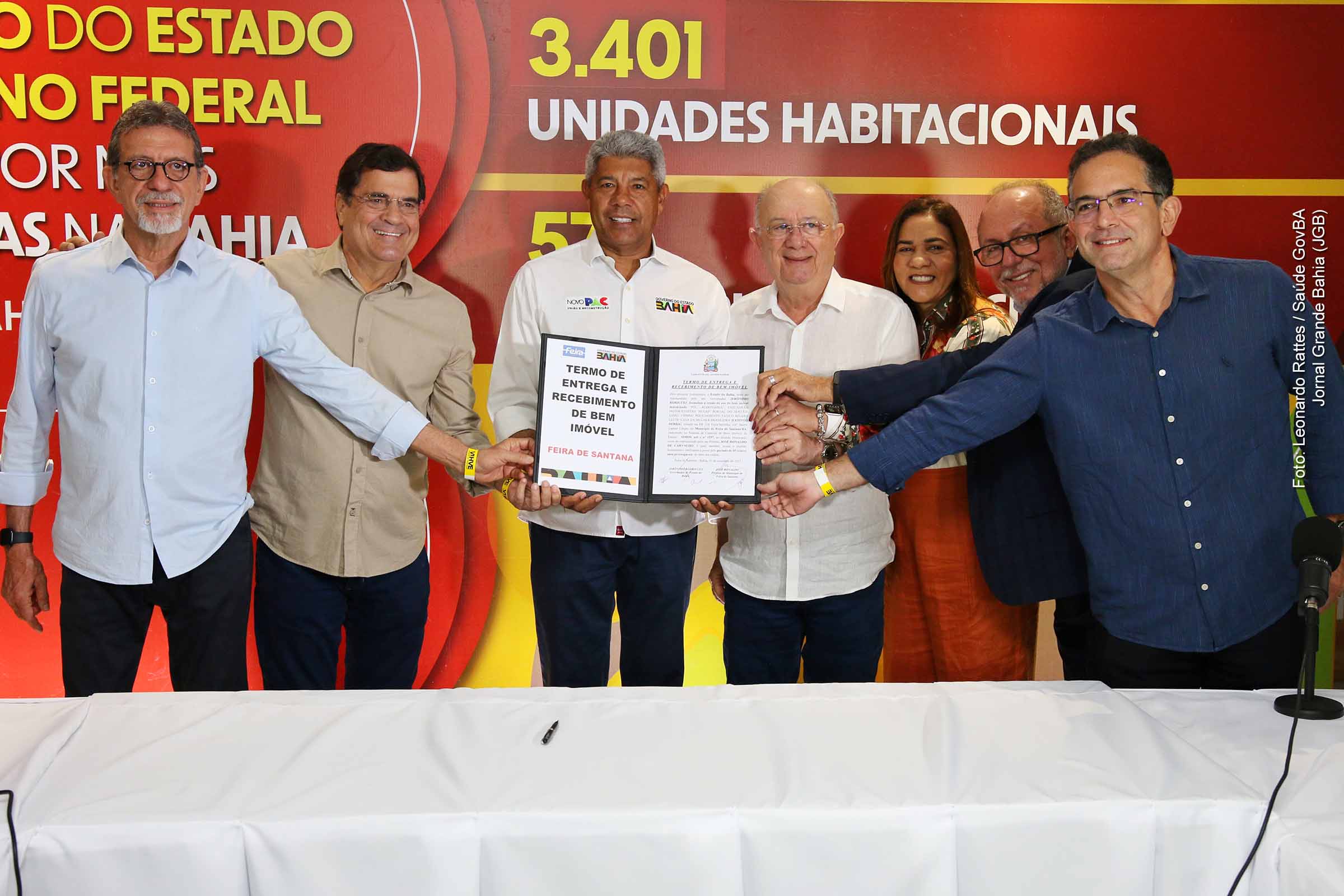 Governador Jerônimo e prefeito José Ronaldo firmam convênio; Feira de Santana ganhará policlínica municipal de saúde com recursos do PAC Seleções