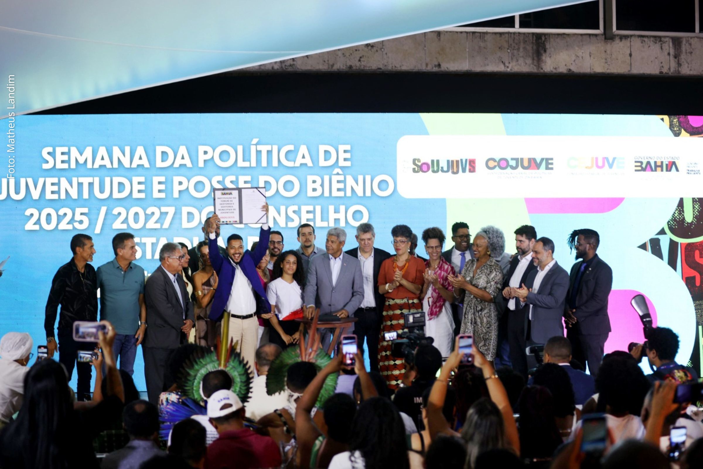 Abertura da Semana Estadual da Política de Juventude teve também a adesão ao Plano Nacional Juventude Negra Viva e autorização para estudos de diagnóstico das juventudes.