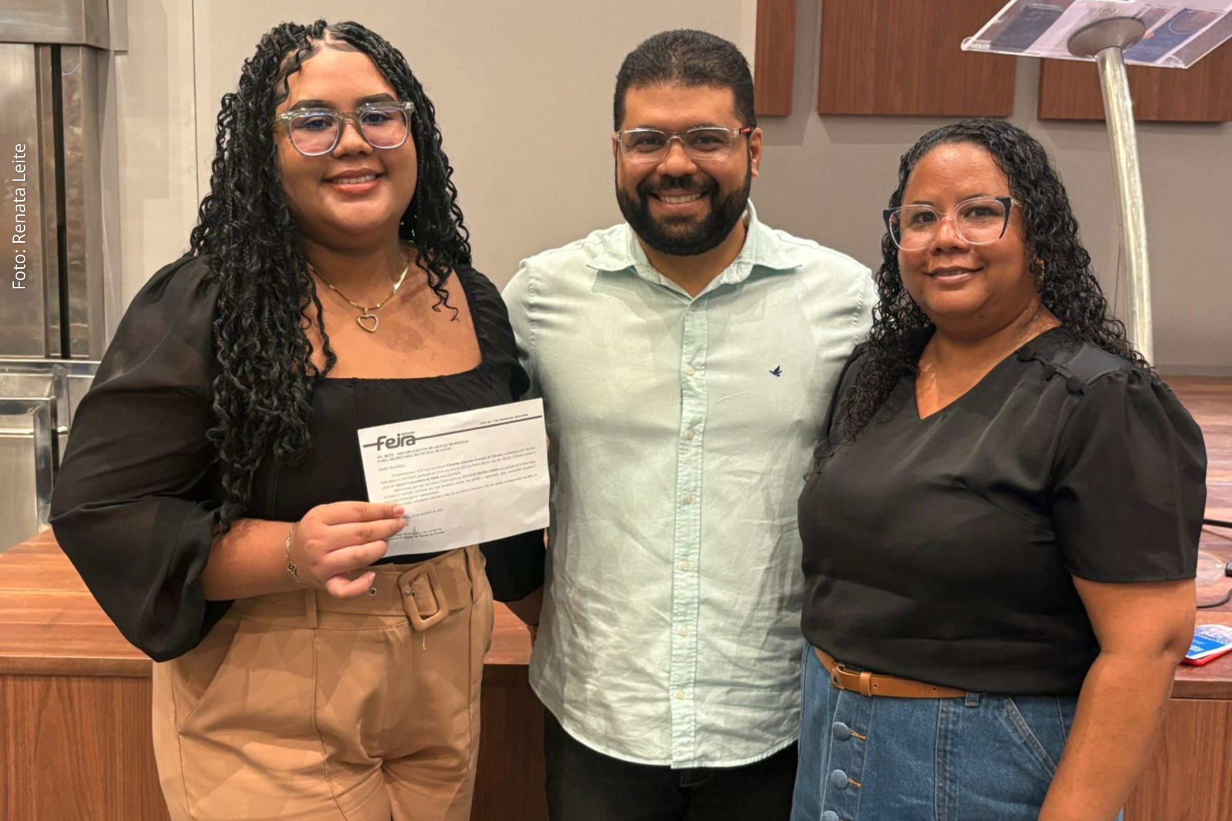 Solenidade de posse integra novos servidores e reforça a rede municipal de saúde.