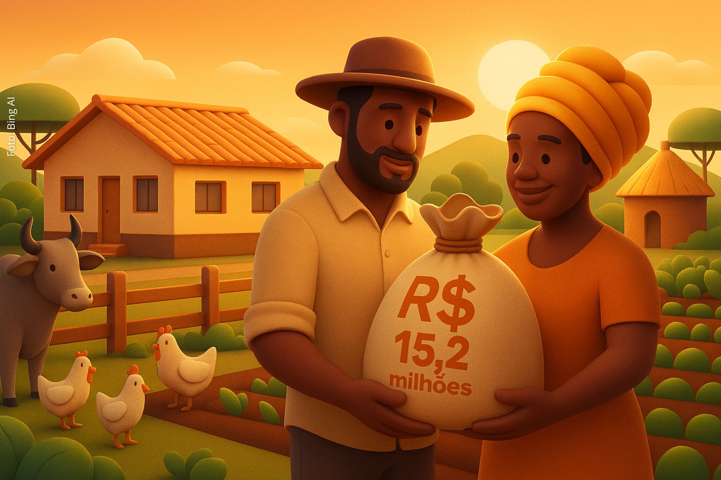 Investimentos do Crédito Instalação beneficiam famílias de quatro territórios, com recursos destinados a moradias, projetos produtivos e apoio a mulheres.