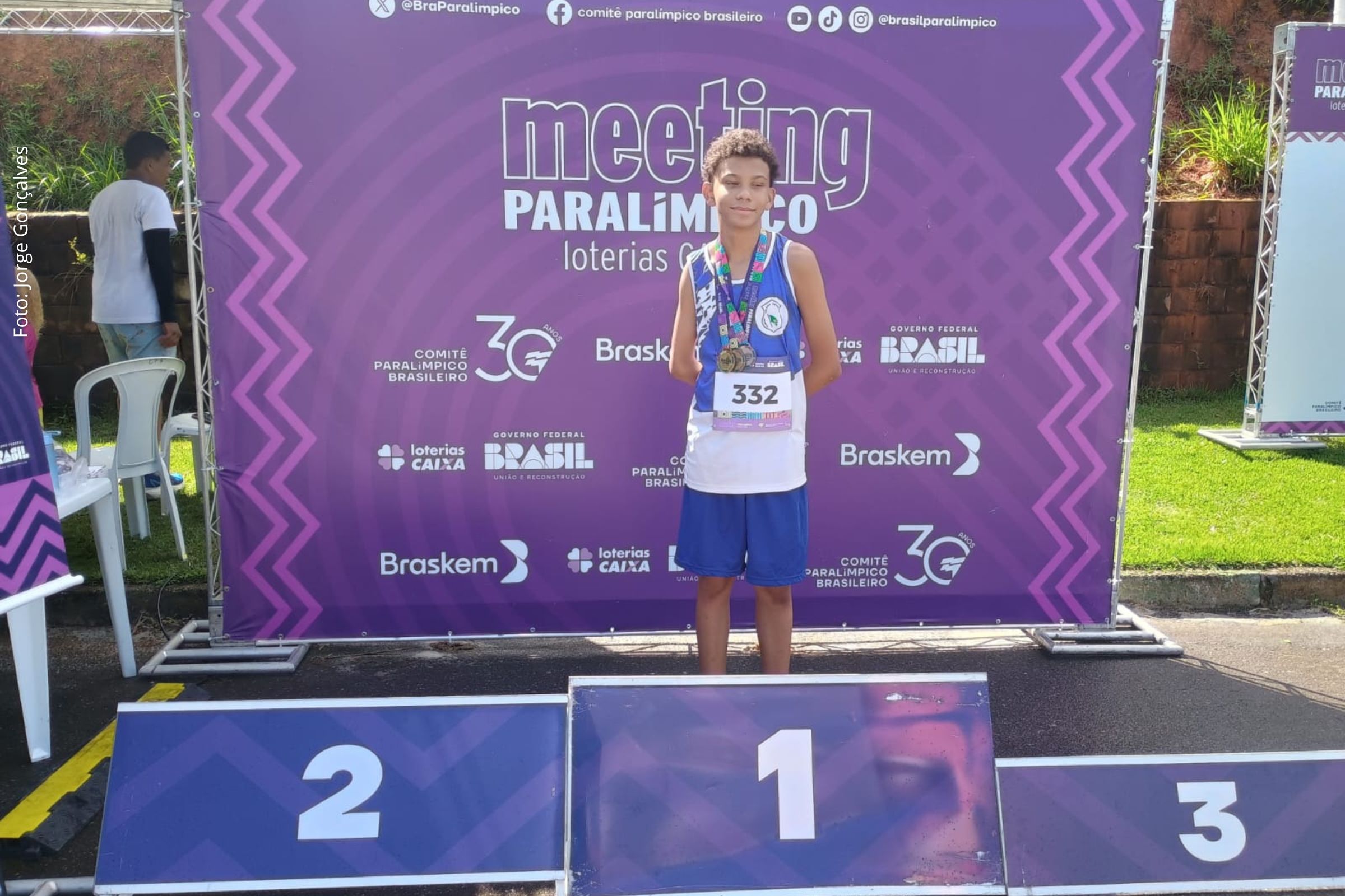 Estudante do Colégio Estadual Hildete Lomanto disputará provas de Atletismo entre os dias 17 e 29 de novembro.