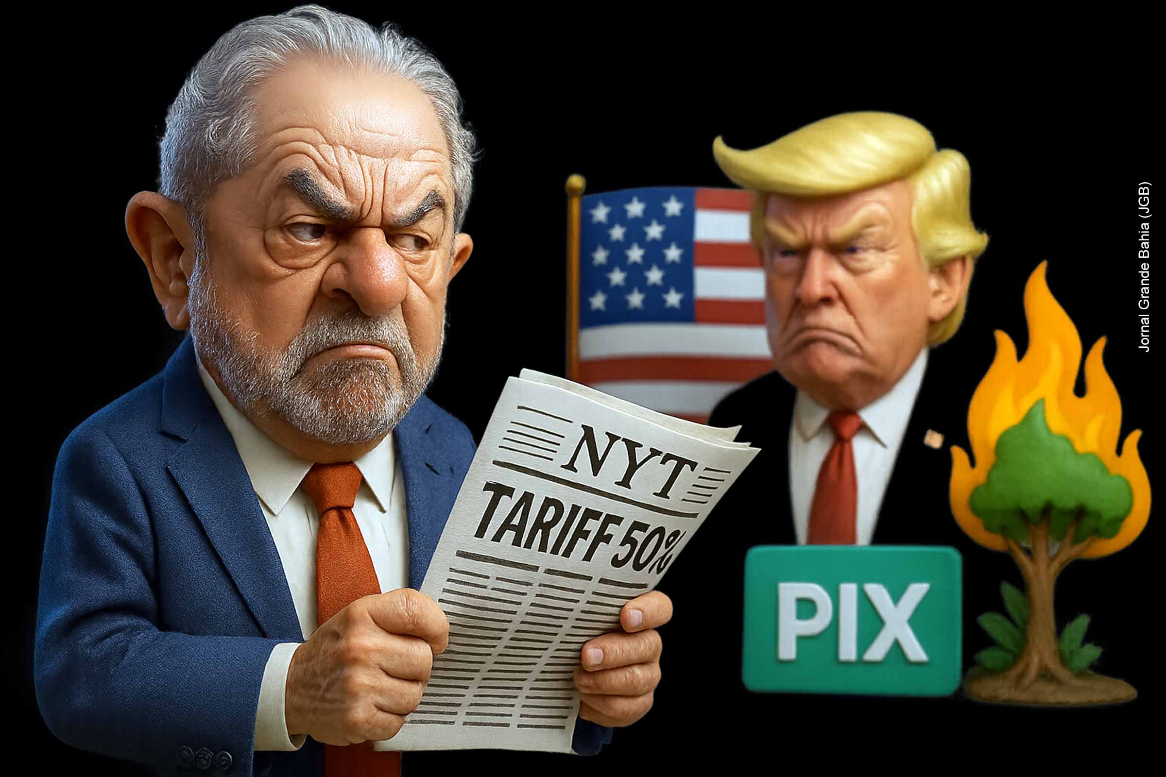 Presidente Lula confronta Trump: tarifa injusta, defesa do STF, proteção da Amazônia e soberania nacional