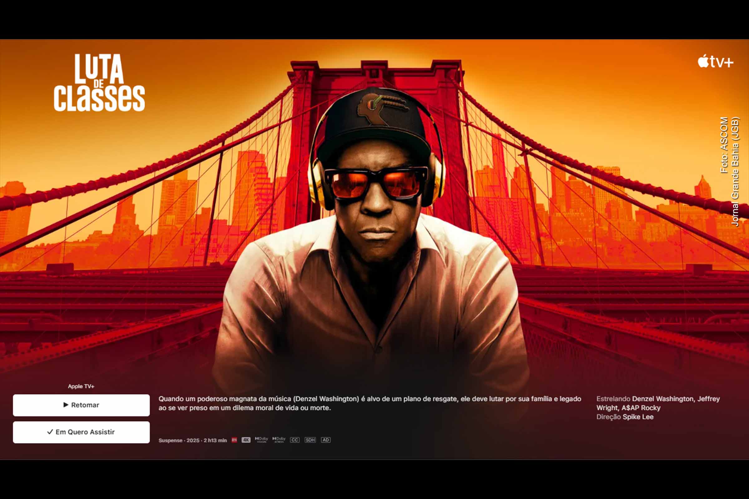 Filme Luta de Classes, de Spike Lee, adapta Kurosawa e encerra com final musical surpreendente na voz de Aiyana-Lee com audição de Denzel Washington