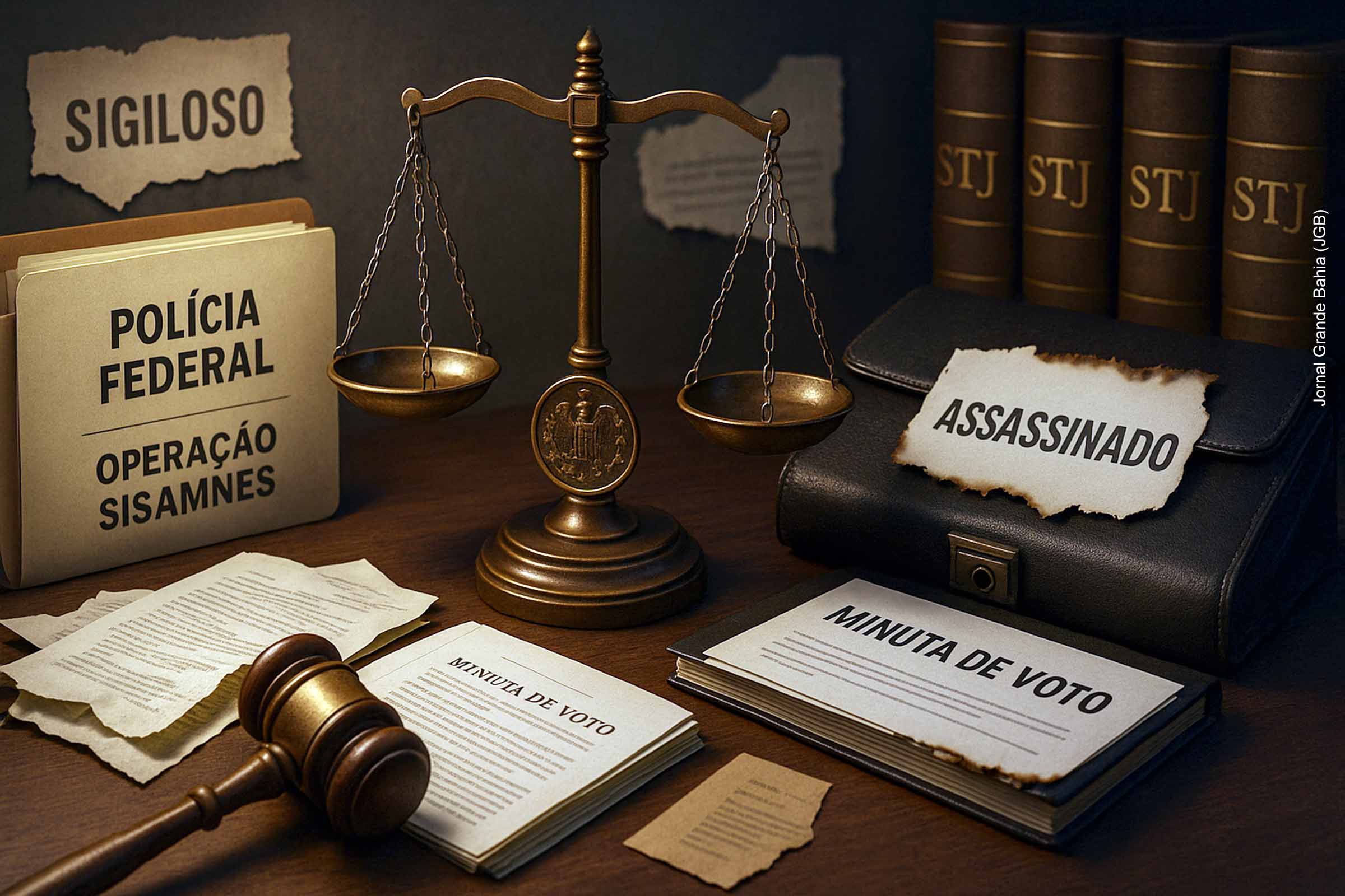 Operação Sisamnes: PF acha 15 minutas no STJ, põe oito gabinetes sob suspeita e revela fraude ligada à Operação Faroeste