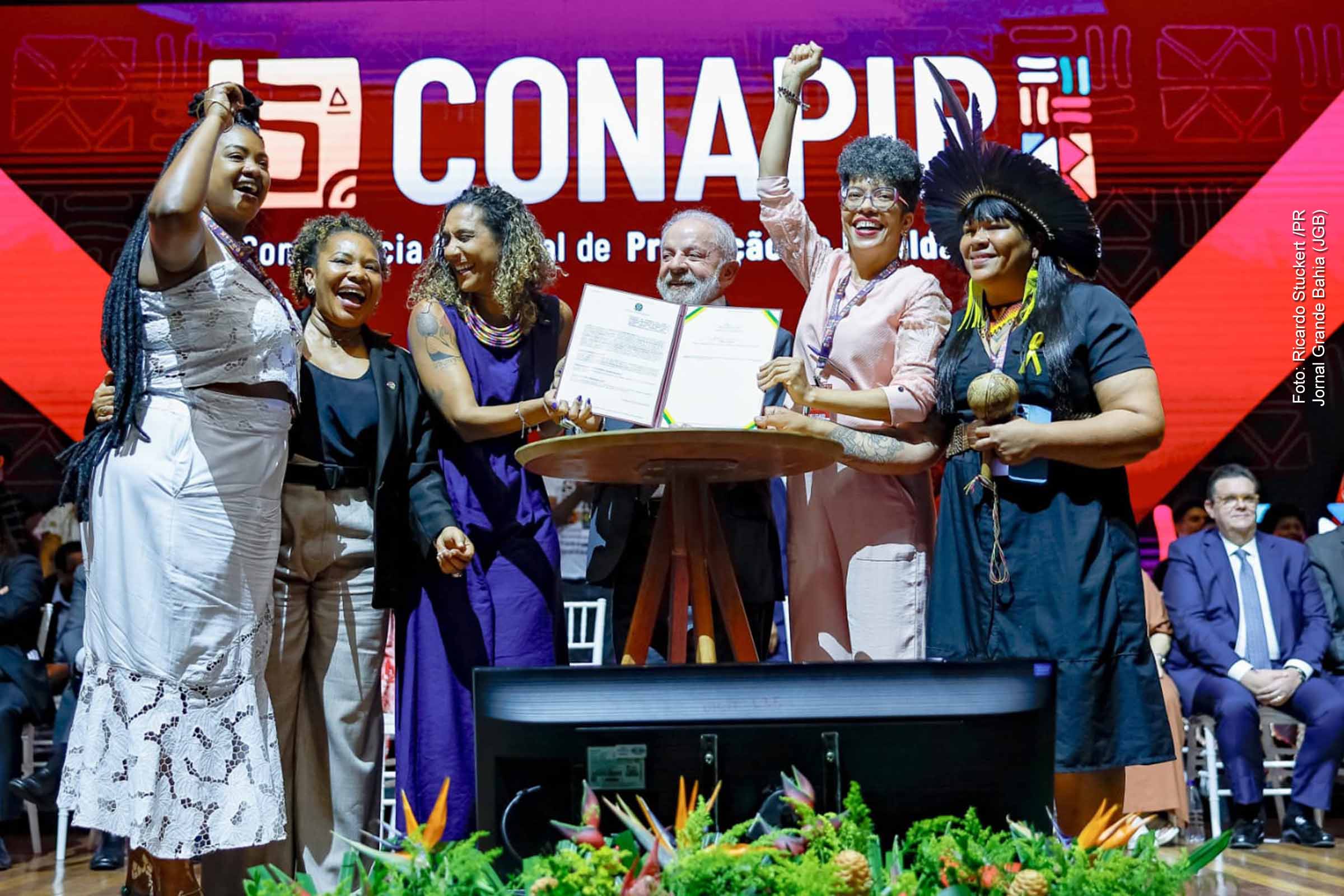 Presidente Lula anuncia construção da Casa da Igualdade Racial da Bahia durante conferência nacional