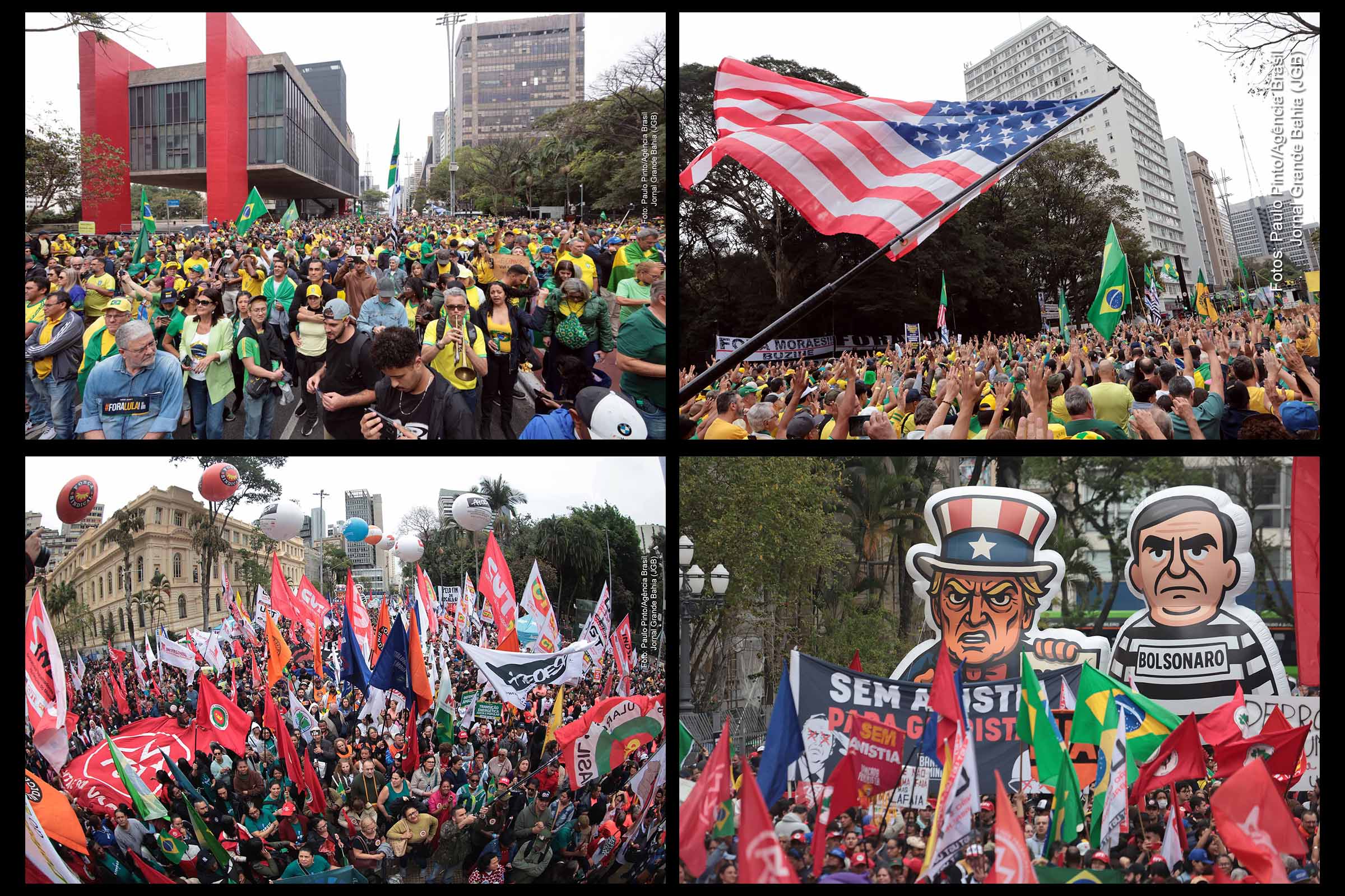 O 7 de Setembro de 2025 expôs um país dividido entre soberania e anistia. Em Brasília, o governo celebrou o lema “Brasil Soberano”; em São Paulo e Rio, atos bolsonaristas pediram perdão aos 8/1 e a elegibilidade de Bolsonaro, com Tarcísio em destaque e resposta de Gilmar Mendes. A crise com os EUA, o julgamento no STF e a disputa simbólica (verde-amarelo e bandeirão dos EUA) moldaram a narrativa pública às vésperas de 2026.