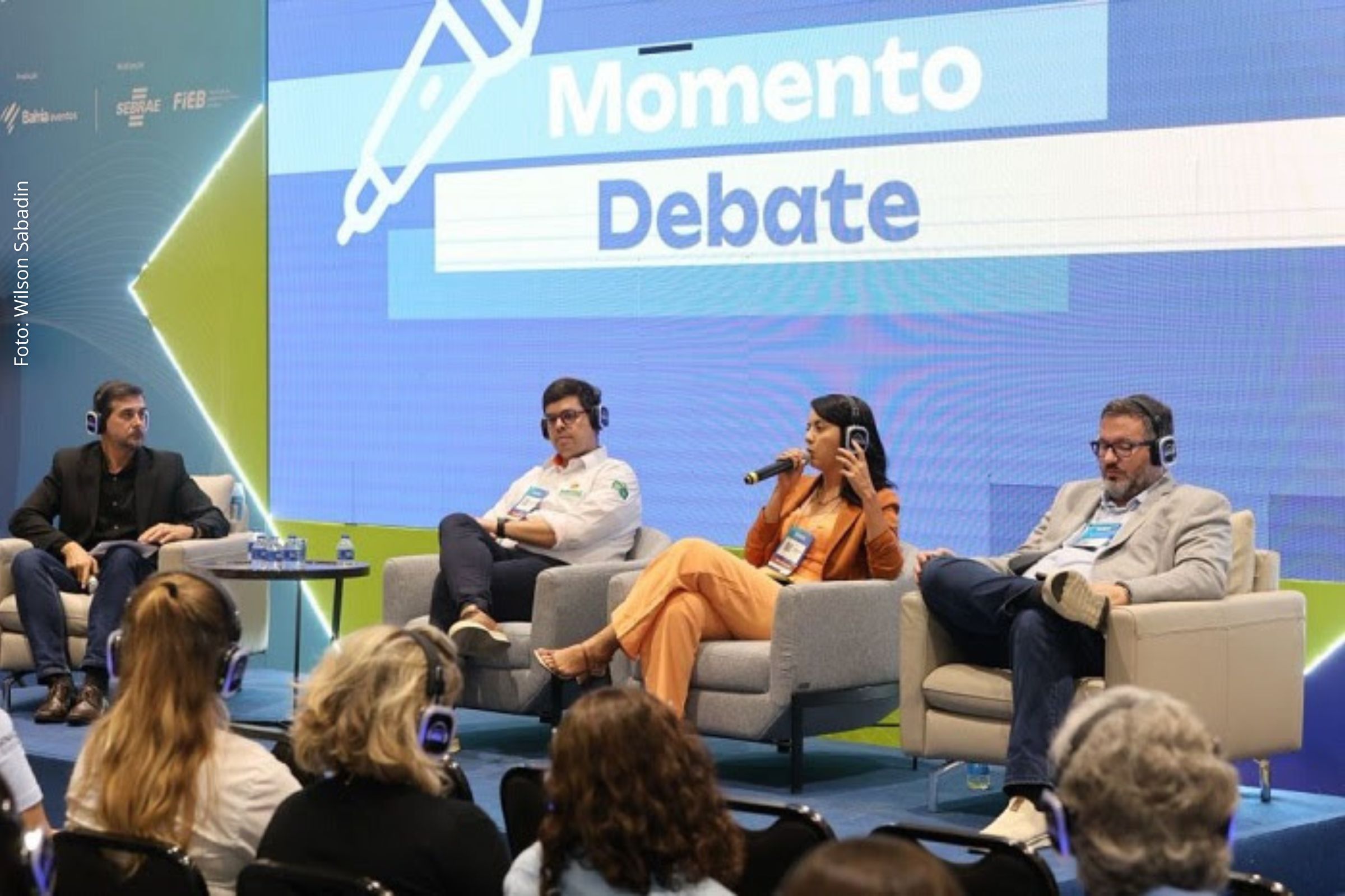 Durante a INDEX 2025, sexta-feira (29/08/2025), SENAI Bahia promoveu painel sobre aprendizagem industrial e estratégias de formação e retenção de profissionais para a indústria.