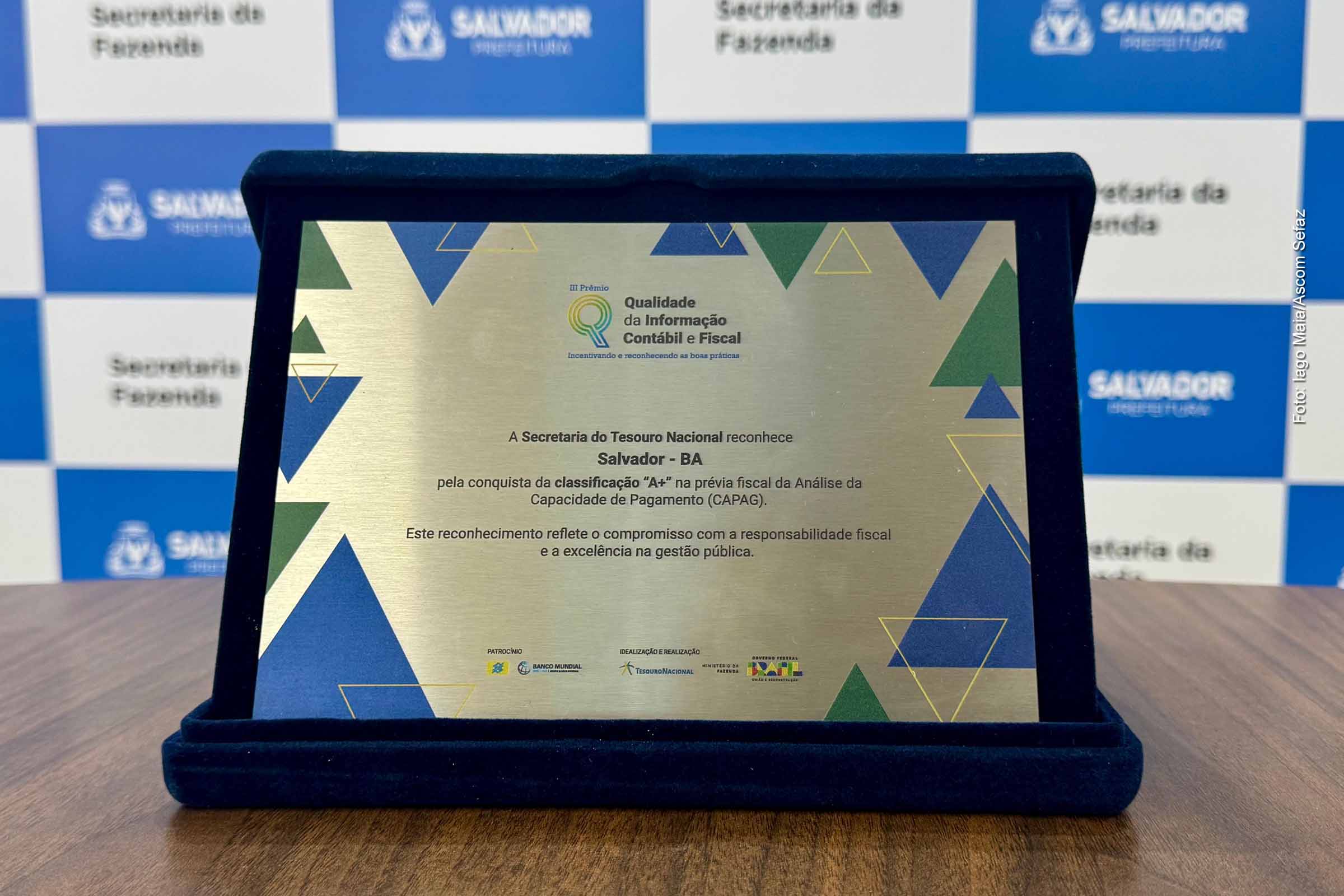 Salvador é premiada como capital com melhor gestão financeira do Brasil