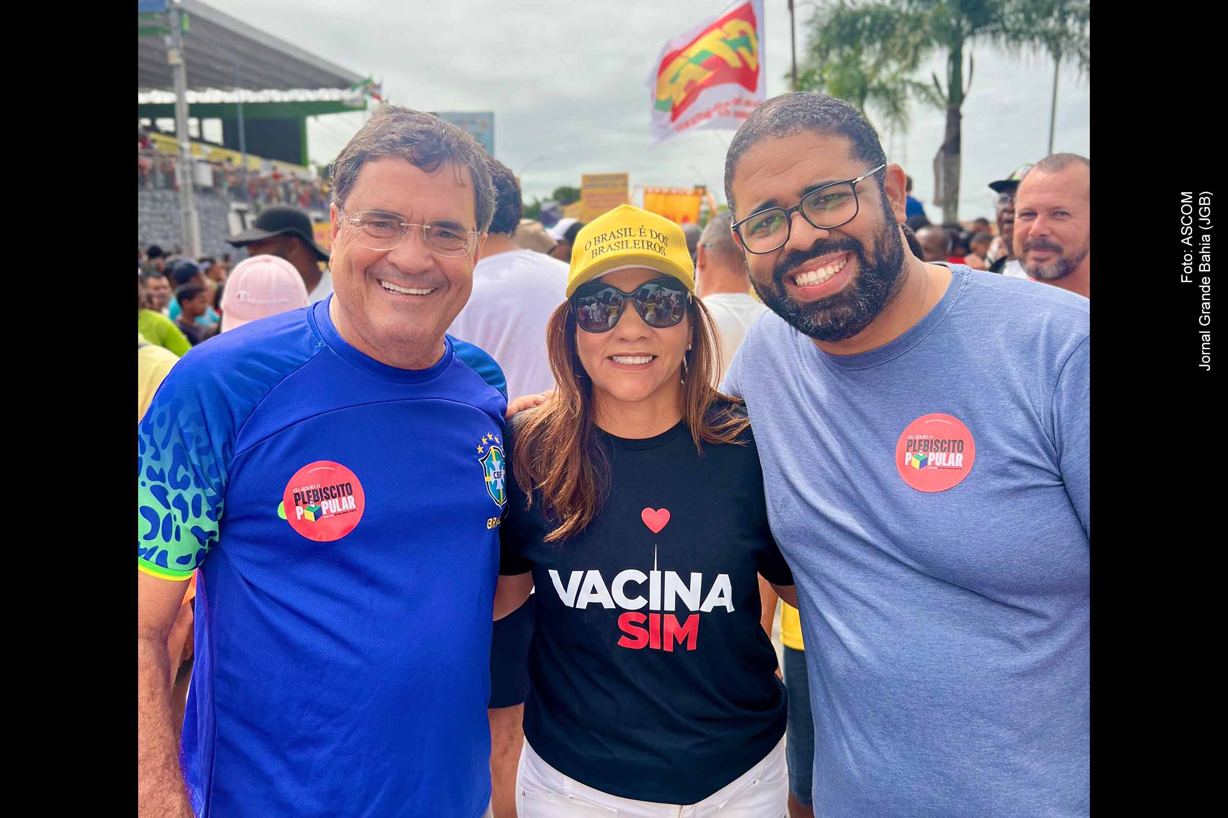 Secretário estadual Angelo Almeida defende soberania nacional em ato do Grito dos Excluídos em Feira de Santana