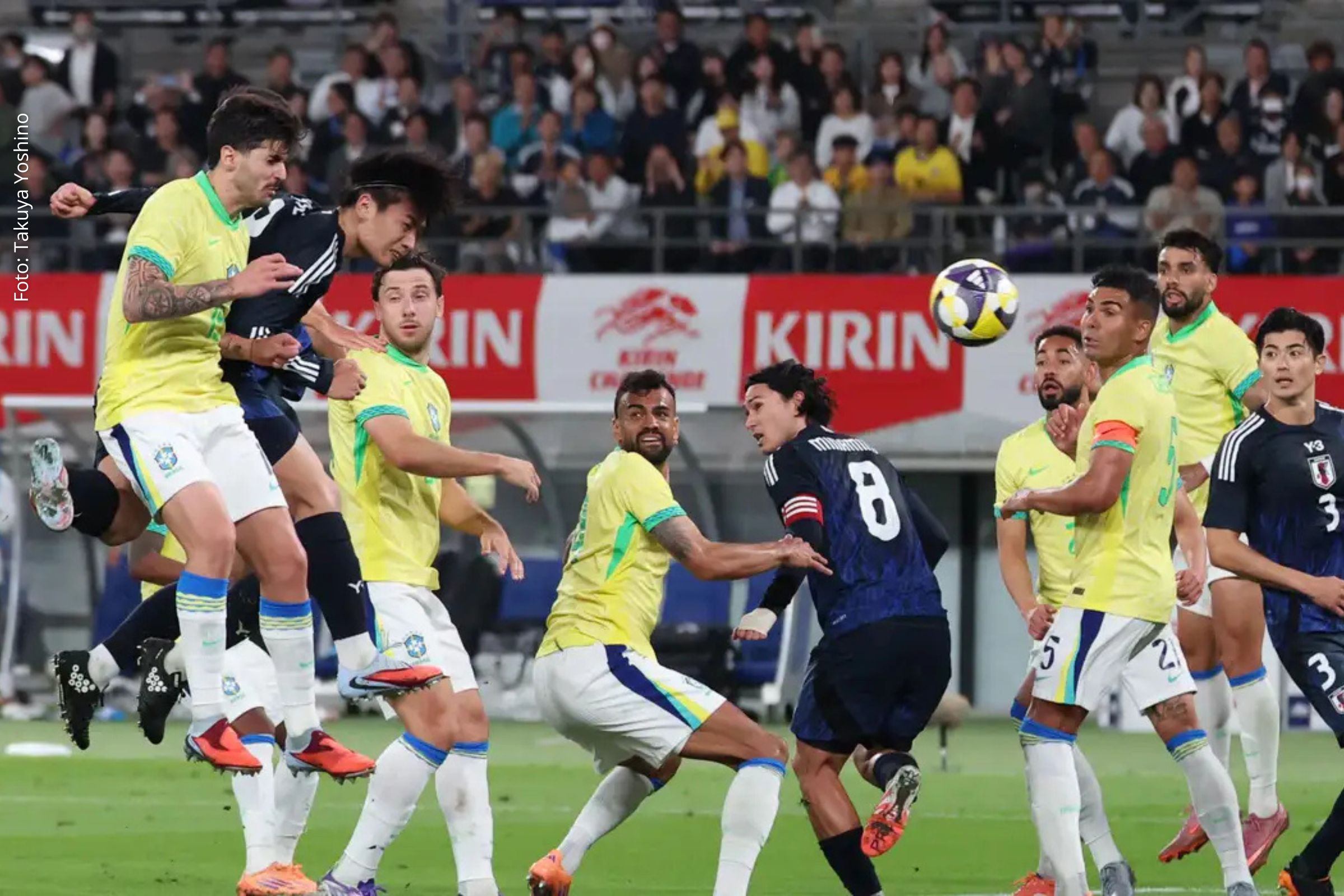 Brasil sofre derrota histórica para o Japão em amistoso preparatório para Copa do Mundo 2026