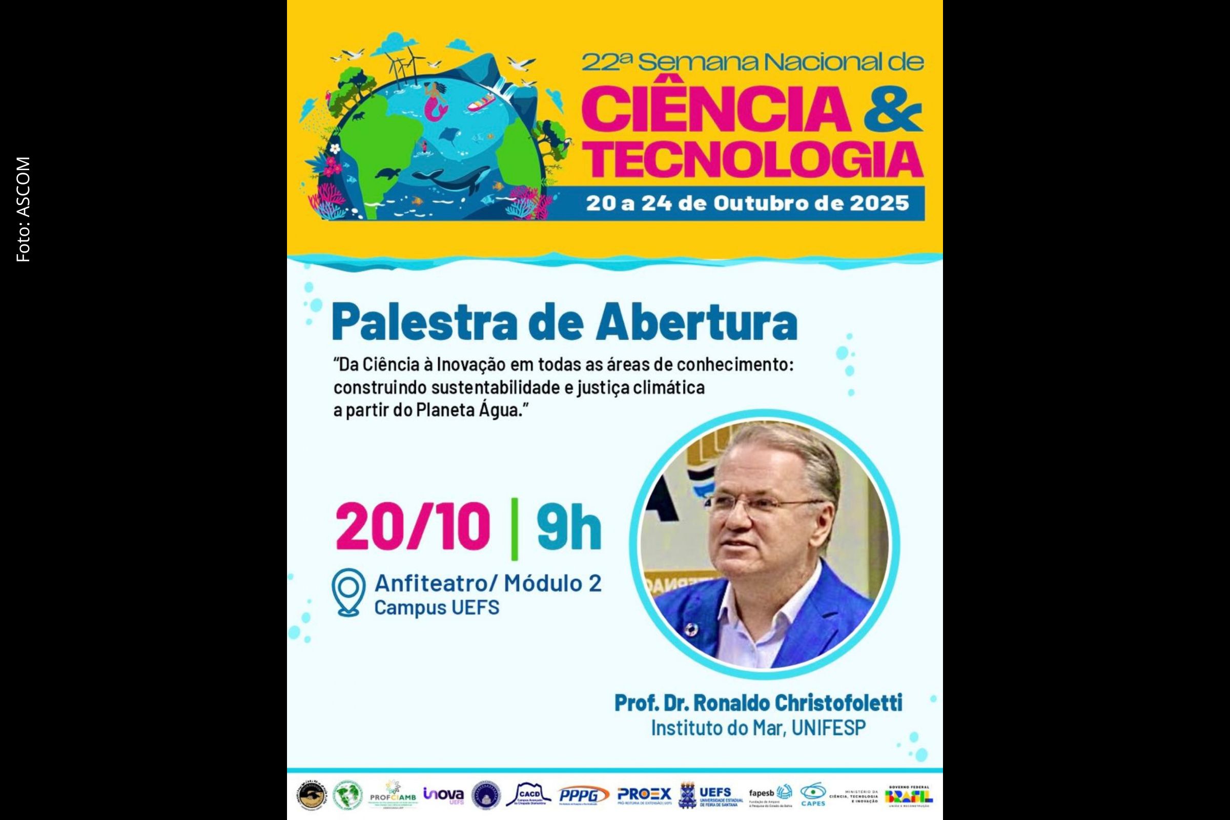UEFS sedia 22ª edição da Semana Nacional de Ciência e Tecnologia