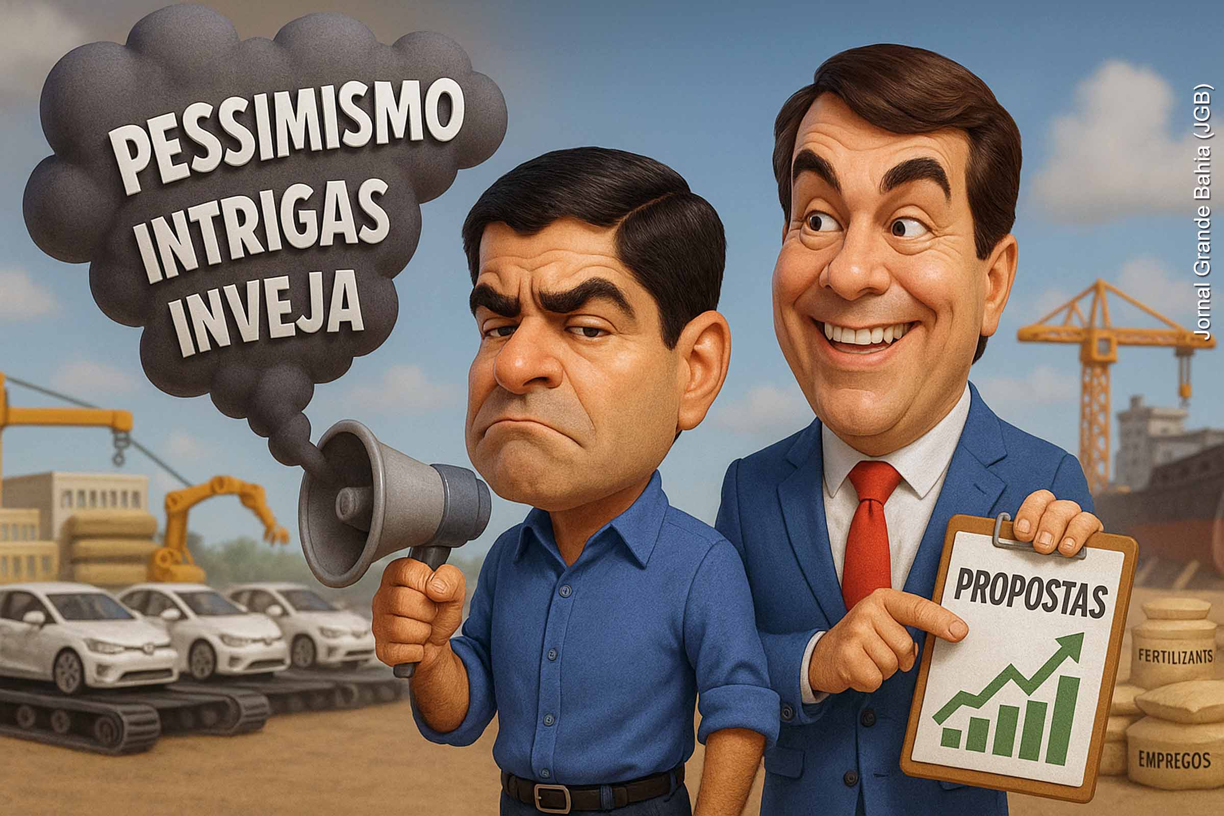O deputado Niltinho (PP) criticou ACM Neto por “espalhar pessimismo” e tentar manchar a imagem da Bahia, exaltando ações do governador Jerônimo Rodrigues e do presidente Lula. O parlamentar destacou a inauguração da fábrica da BYD em Camaçari, a retomada de estaleiros e fábricas de fertilizantes, e a geração de mais de 5 mil empregos como provas do avanço econômico baiano.
