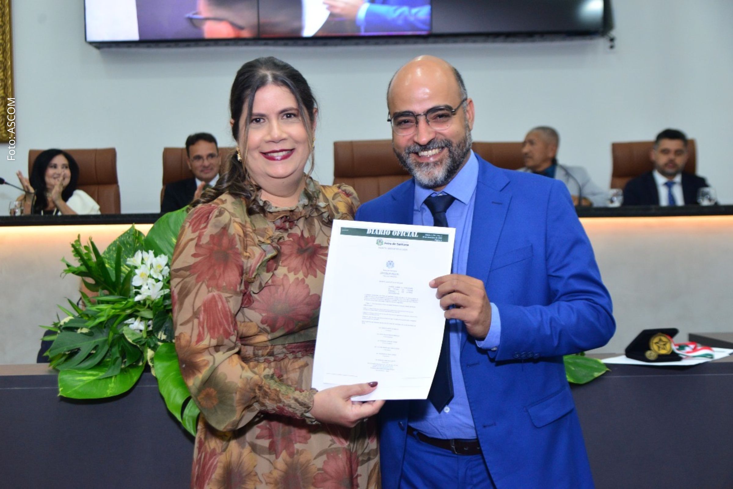 Solenidade destacou contribuições da empresária para o agro baiano e incentivo à qualificação profissional na zona rural.