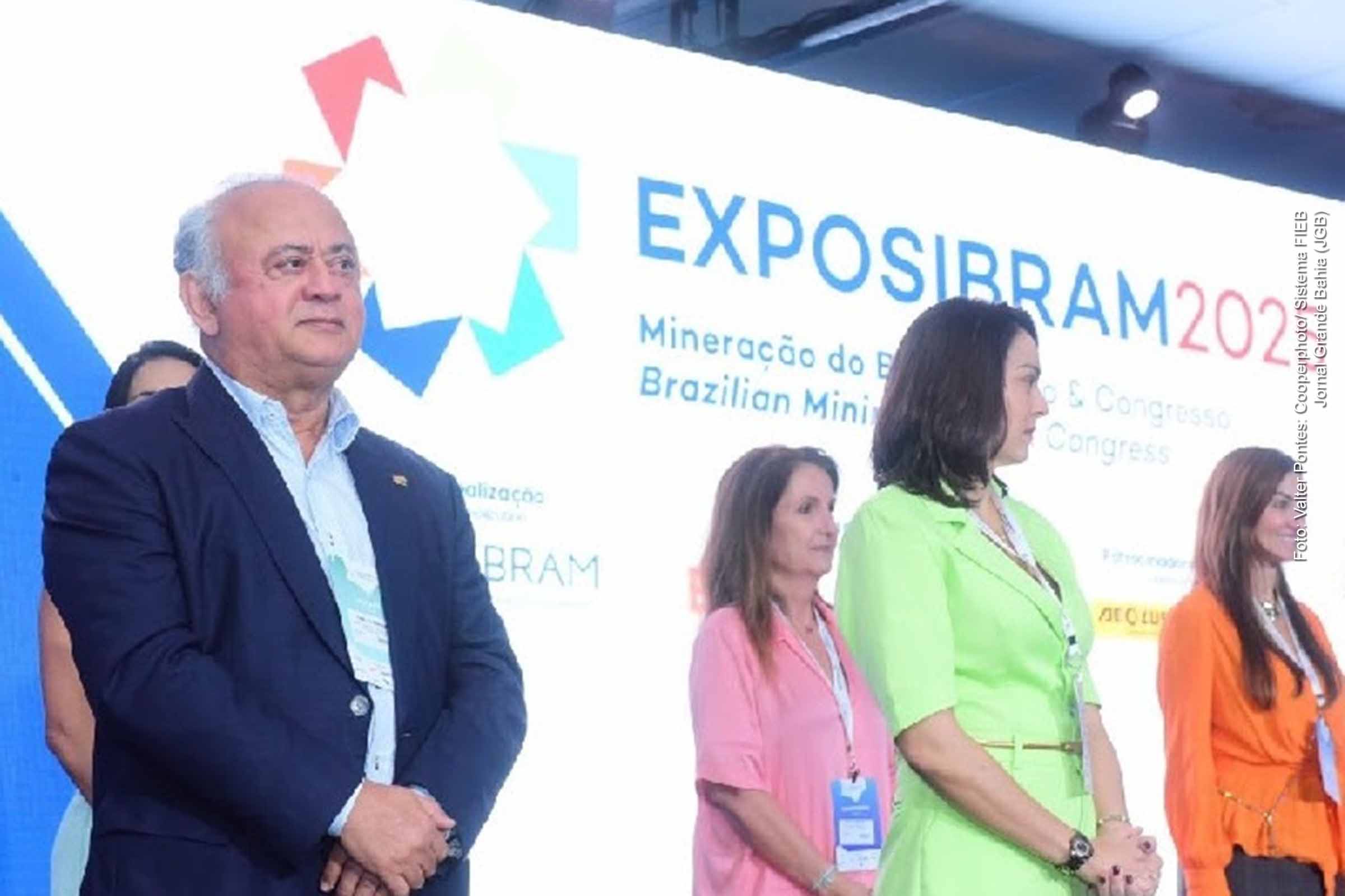 Exposibram 2025 transforma Salvador em centro da mineração nacional e destaca protagonismo da Bahia no setor, diz presidente da FIEB