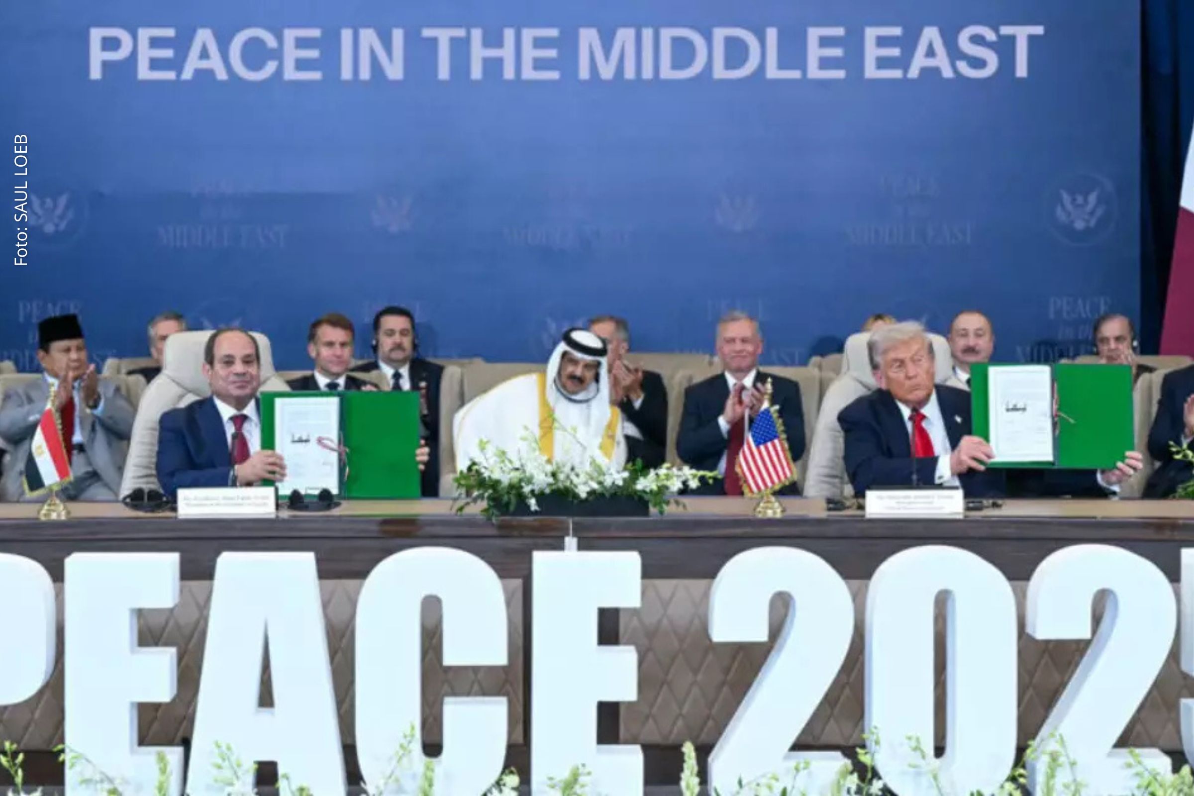 Presidente Donald Trump anuncia “paz no Oriente Médio” após acordo de cessar-fogo entre Israel e Hamas em Gaza