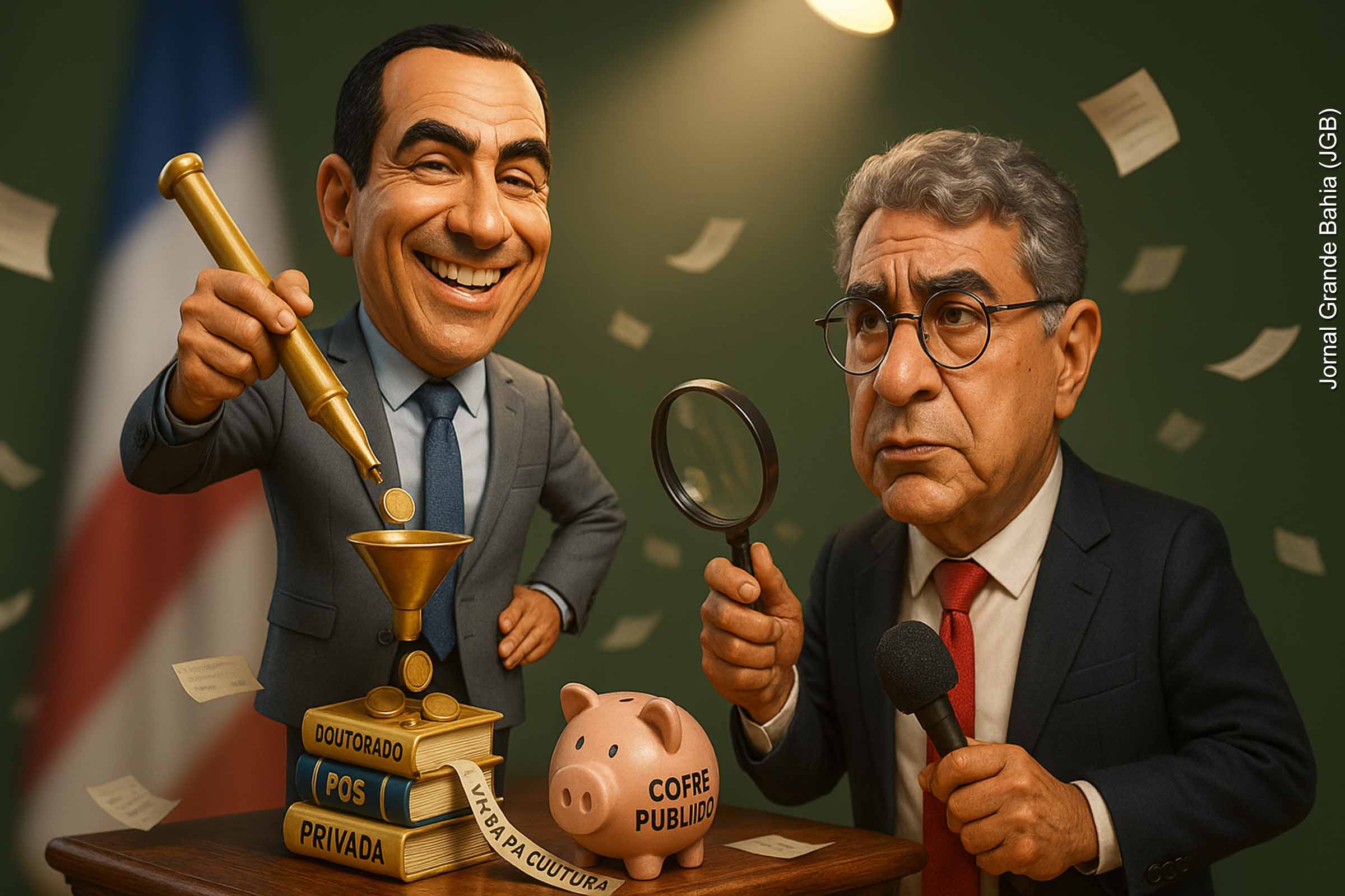 Deputado Rosemberg Pinto acusa prefeito Bruno Reis de financiar privilégios com dinheiro público em cursos de pós-graduação