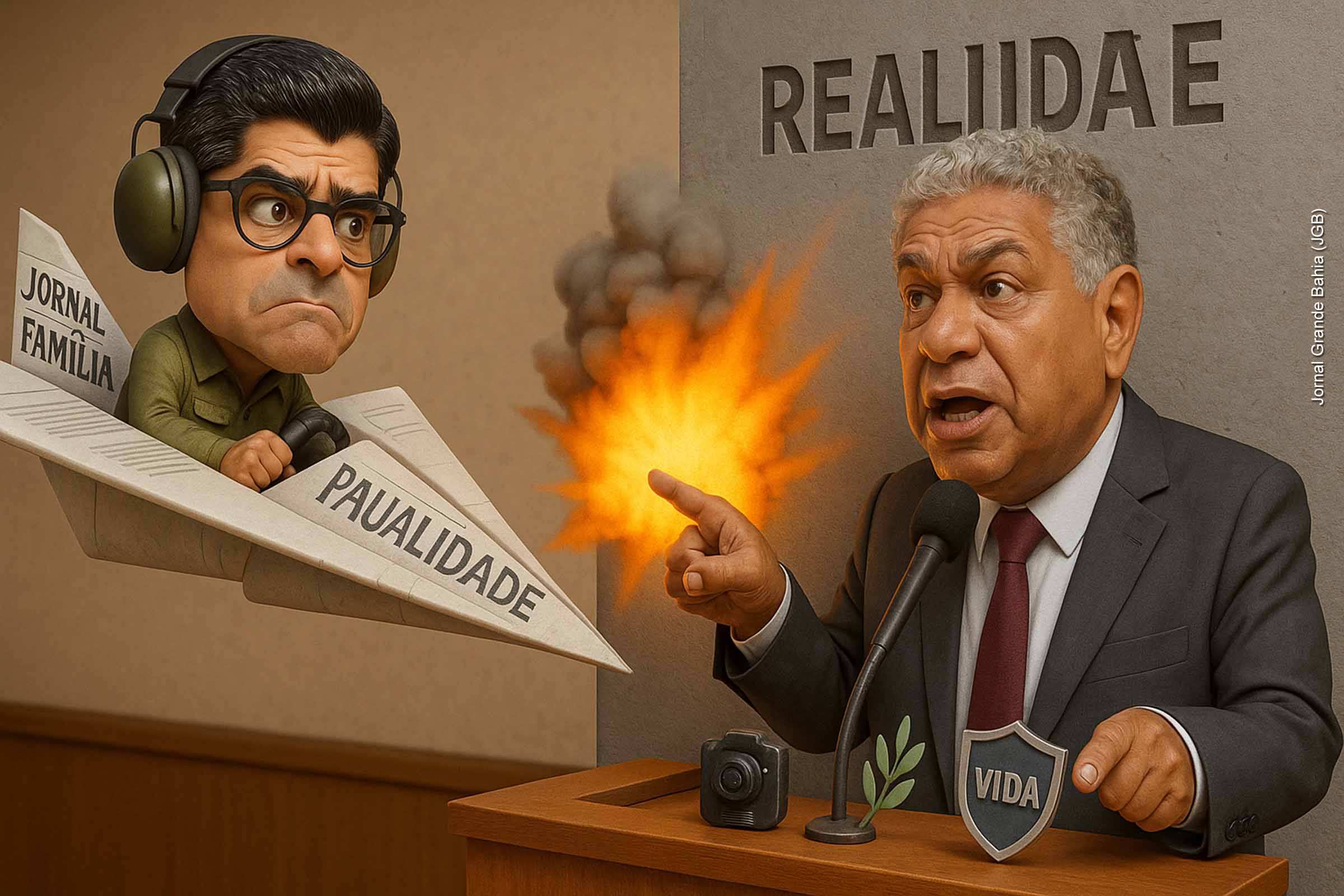 Deptuado Rosemberg Pinto critica ex-prefeito ACM Neto e defende plano de segurança pública do Governo da Bahia