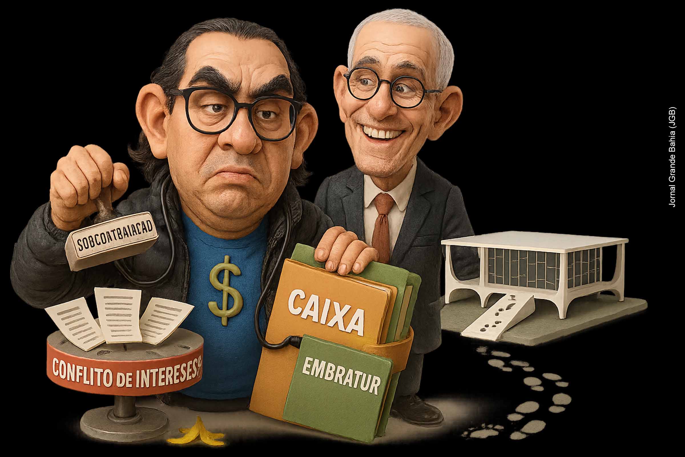 A produtora Macaco Gordo, de Francisco Kertész, sócio do ministro Sidônio Palmeira, recebeu R$ 12 milhões de Caixa e Embratur por campanhas publicitárias desde 2024. Embora todos os envolvidos afirmem que as contratações seguiram critérios legais, o caso reabre o debate sobre transparência e conflito de interesses em contratos de comunicação pública.