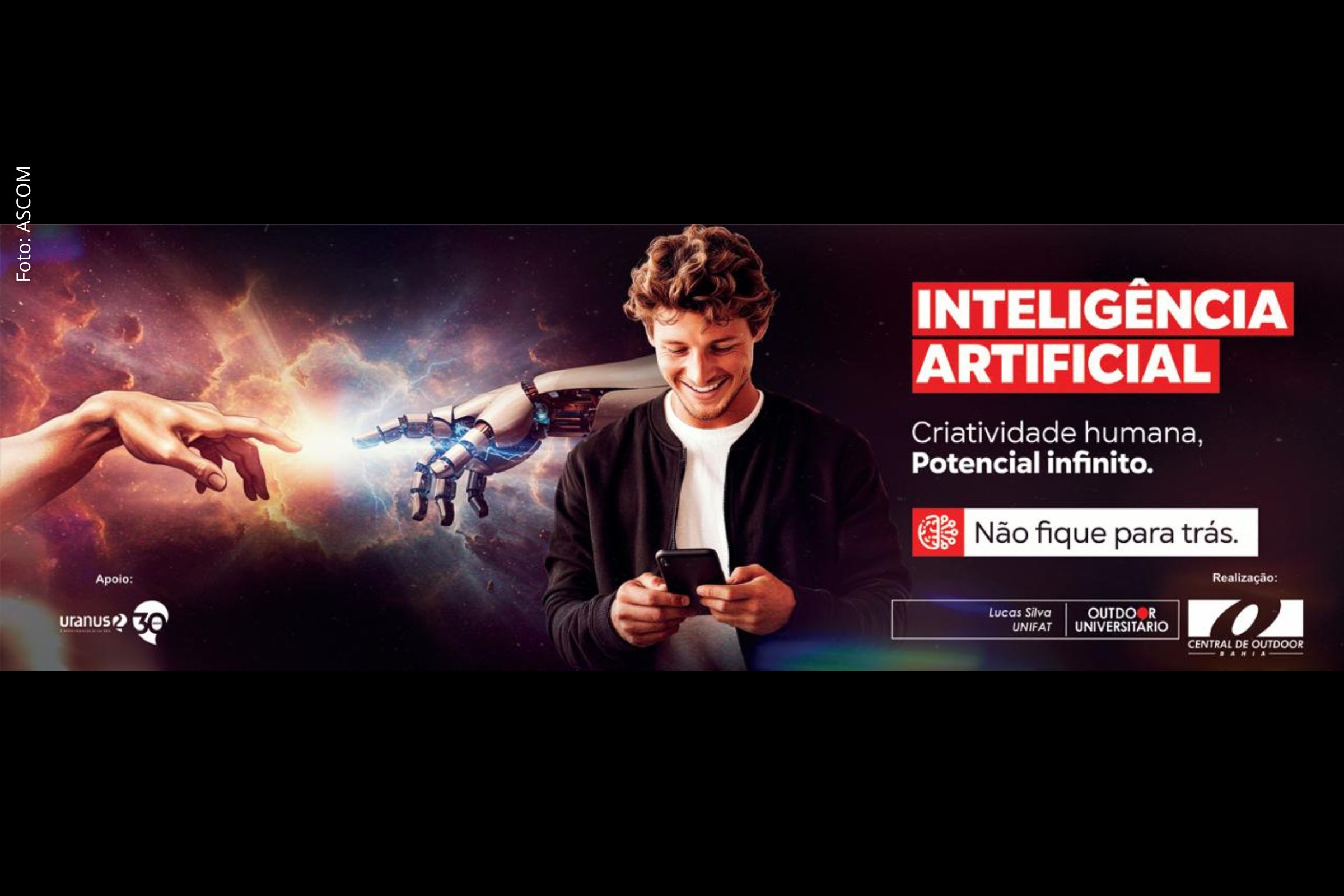 Lucas Silva, aluno do UNIFAT, representará Feira de Santana na final do concurso em Salvador.