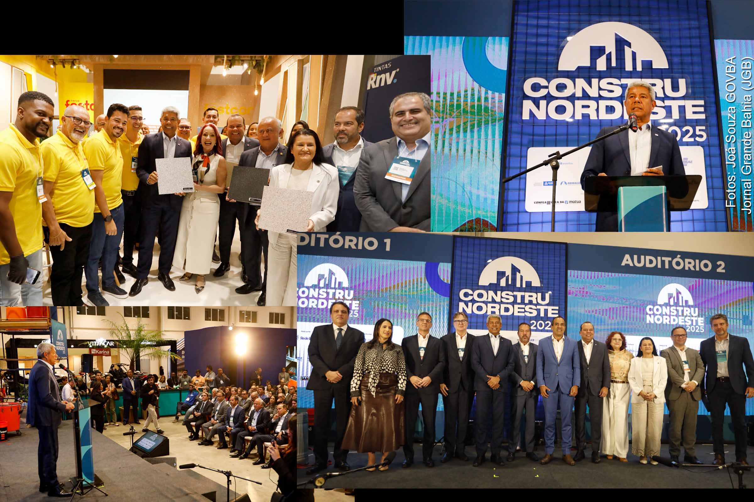 A 3ª Constru Nordeste reuniu mais de 200 expositores no Centro de Convenções de Salvador, reafirmando a força da Bahia na construção civil. O evento contou com a presença do governador Jerônimo Rodrigues, que destacou os investimentos do Novo PAC e o compromisso com o desenvolvimento regional e sustentável. A feira segue até sexta-feira (17/10/2025), com palestras, negócios e ações de inclusão social.