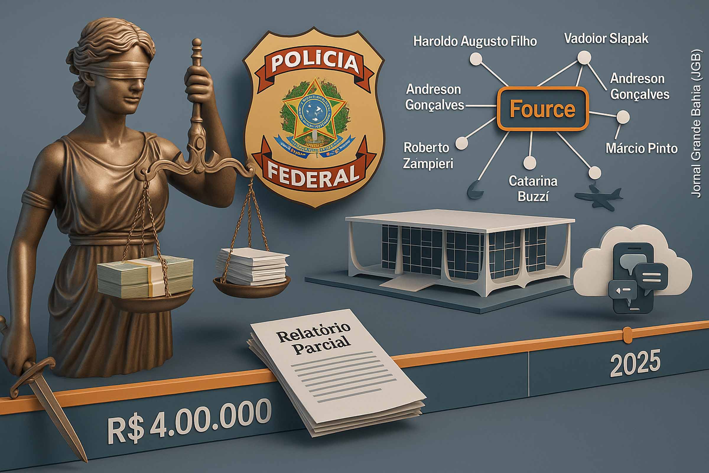 PF pede ao STF para aprofundar investigação sobre venda de decisões no STJ e cita filha de ministro