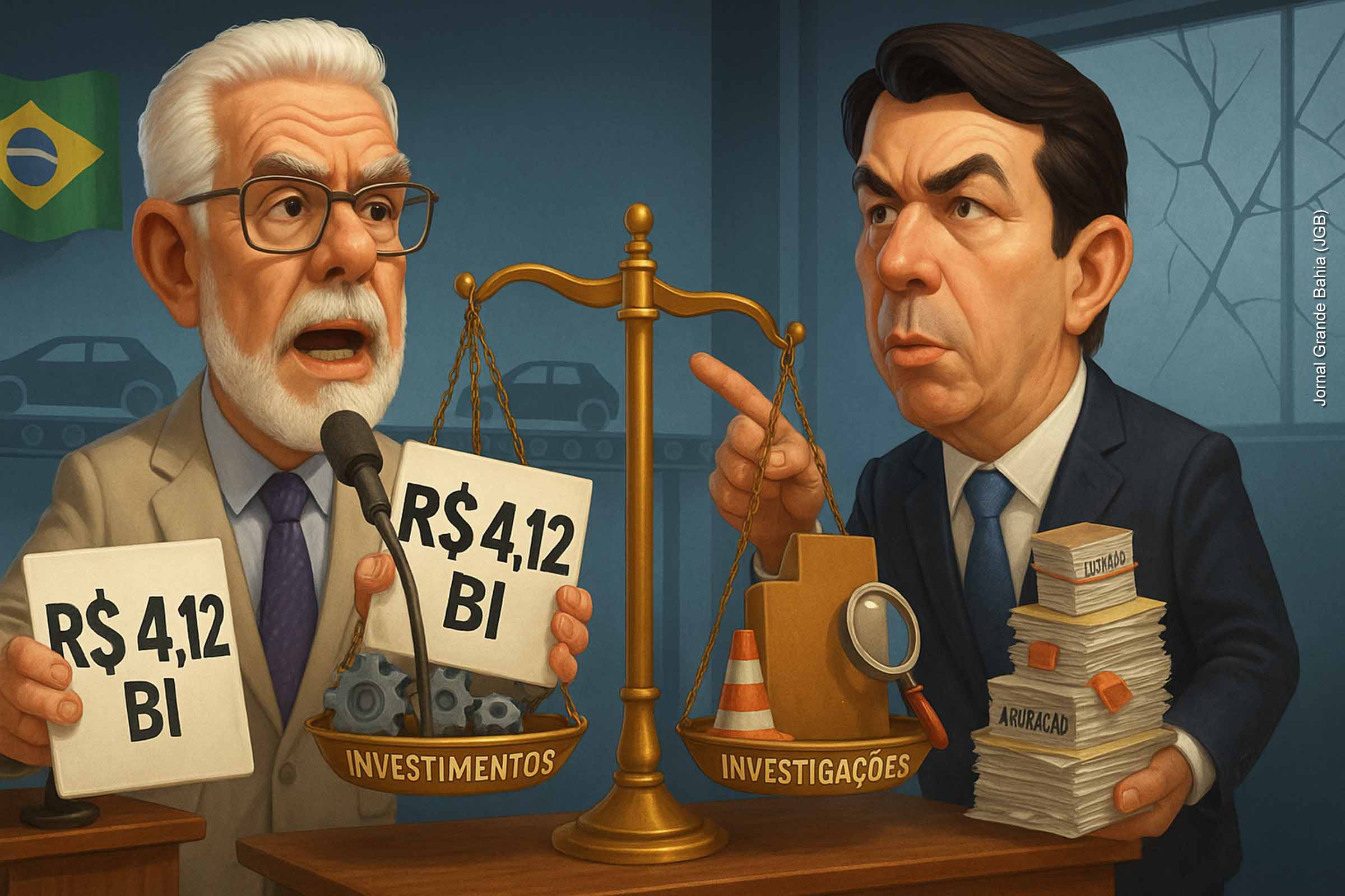 Deputado Jorge Solla rebate Arthur Maia, cita Operação Overclean e enfatiza liderança da Bahia em investimentos sob Jerônimo Rodrigues