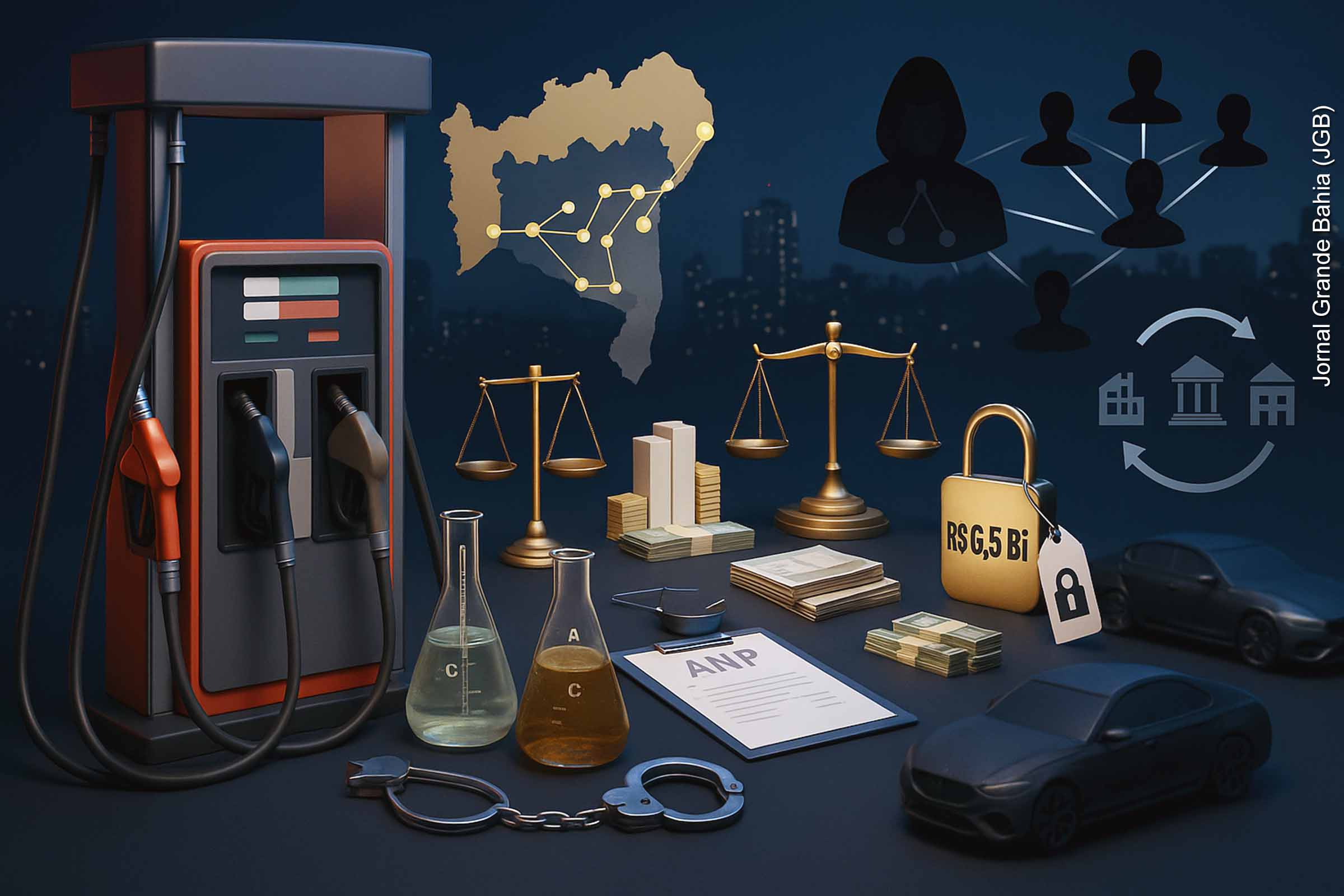 Operação Primus desarticula rede de fraudes em combustíveis na Bahia e revela elo com facção criminosa PCC; Empresário de Feira de Santana é um dos alvos