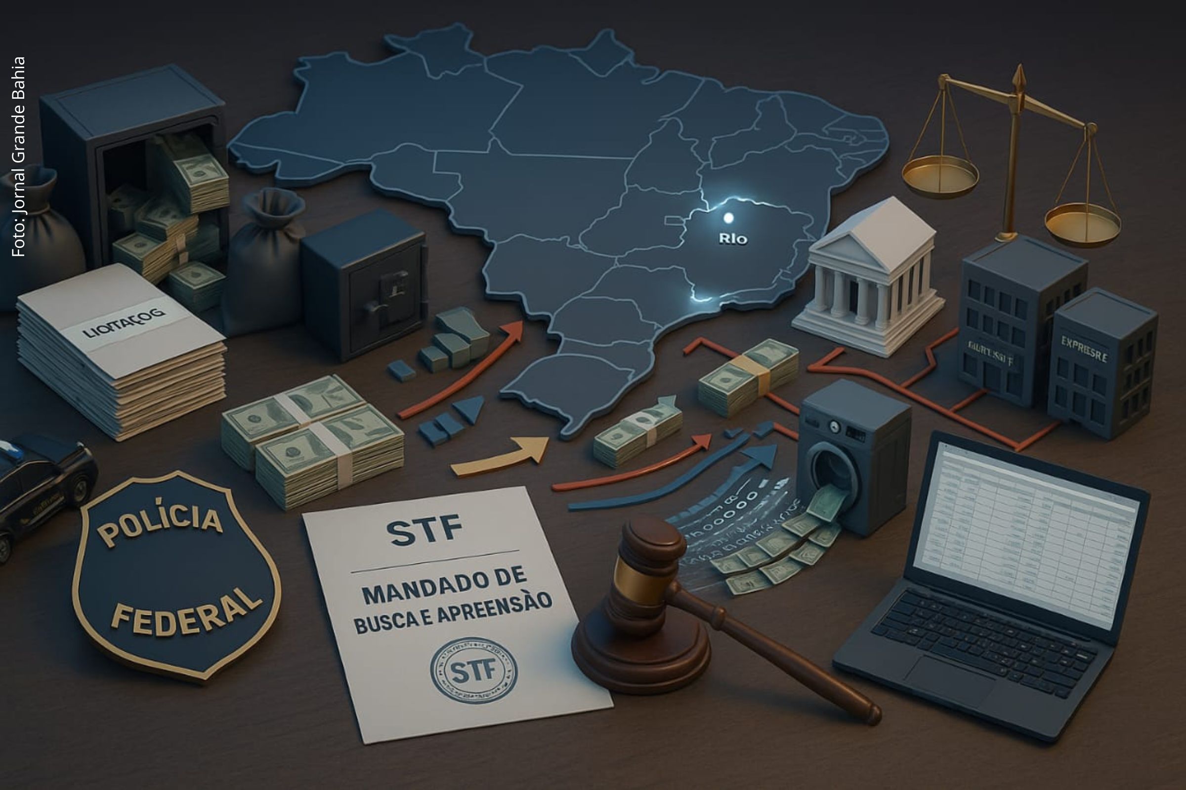 Polícia Federal deflagra sétima fase da Operação Overclean e amplia investigações sobre corrupção e desvio de R$ 1,4 bilhão