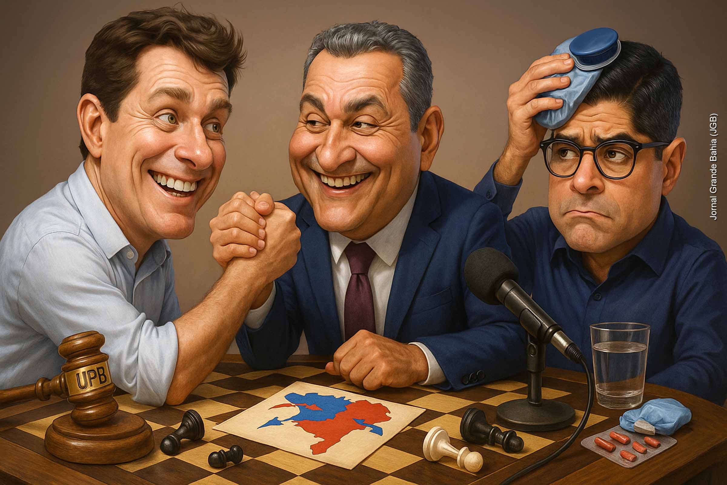 Reencontro político em Jequié sinaliza reaproximação entre prefeito Zé Cocá e ministro Rui Costa e preocupa base de ACM Neto