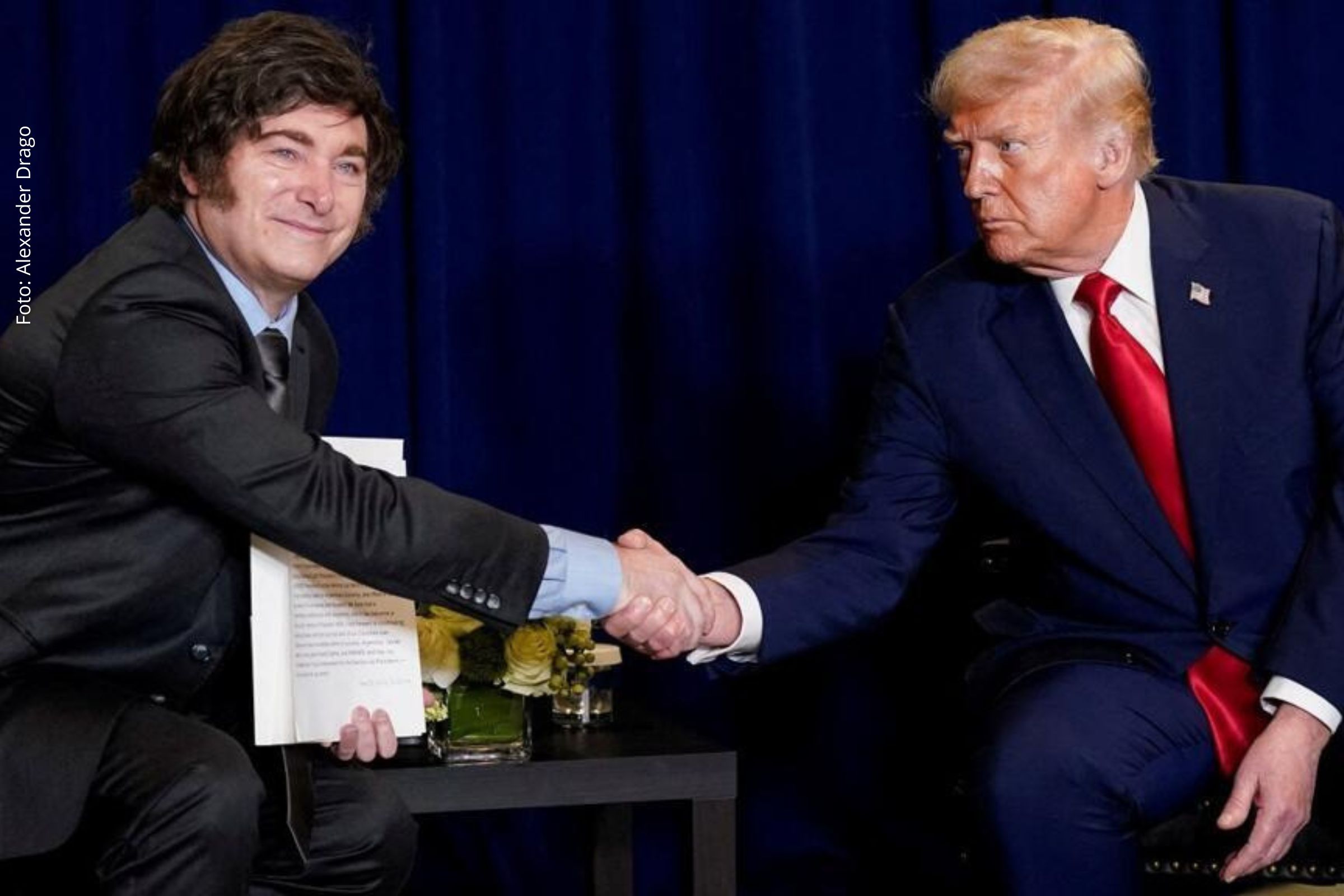 Medida histórica envolve venda de dólares e swap de US$ 20 bilhões para apoiar a moeda argentina e a política econômica do governo Milei.