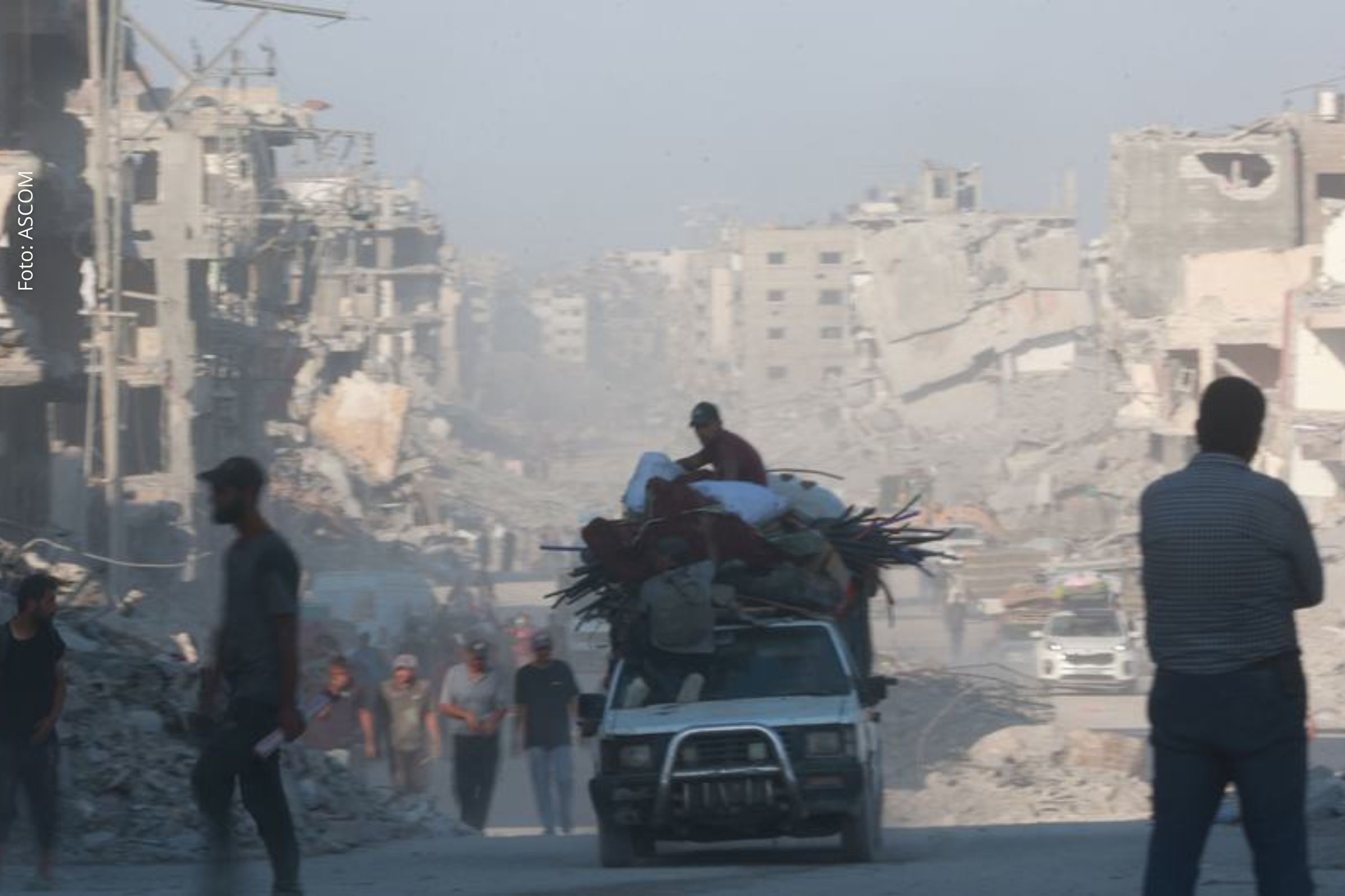 Mais de 470 mil pessoas se deslocaram em direção ao norte desde o início do cessar-fogo, enfrentando desafios humanitários e infraestrutura devastada.