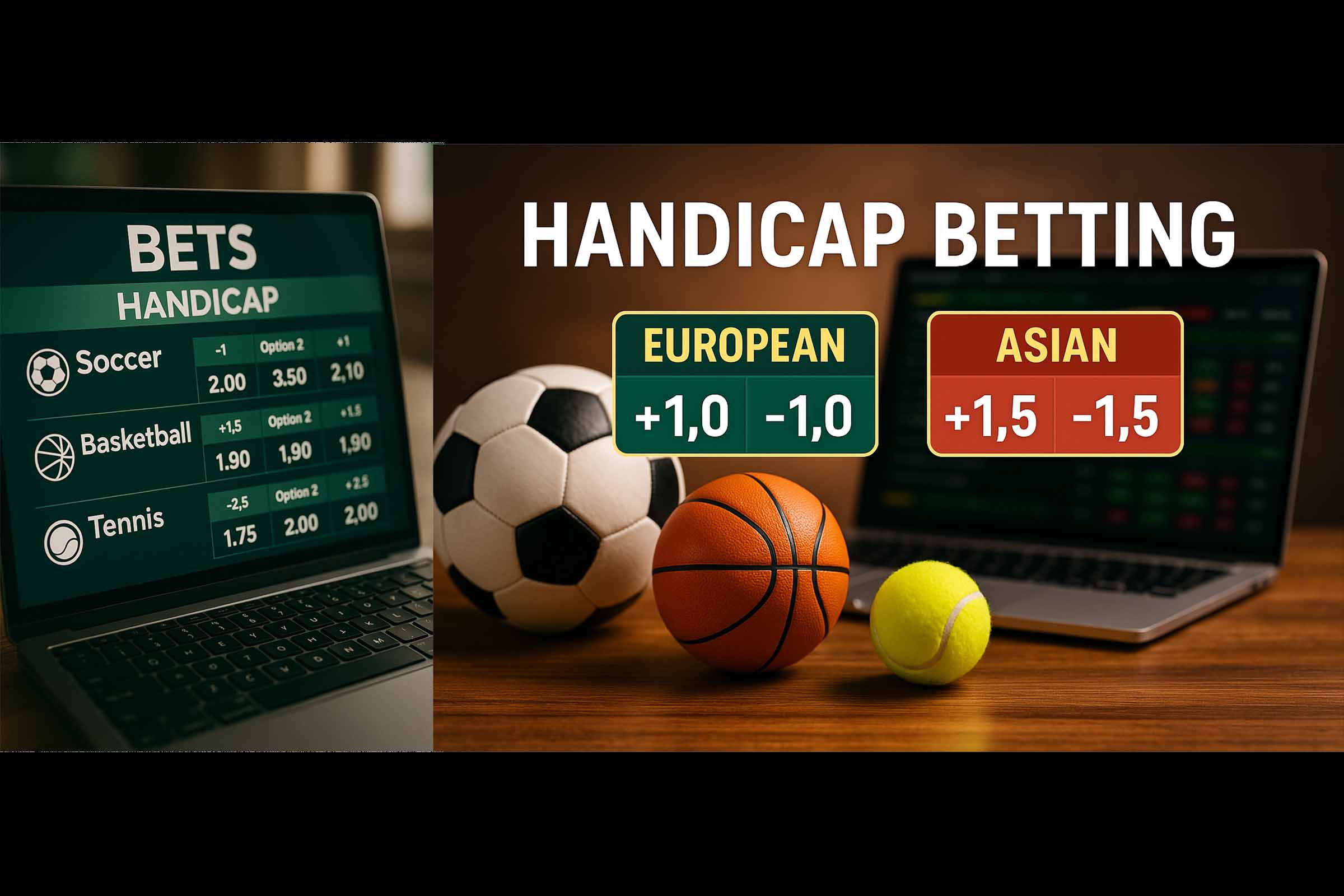 Saiba tudo sobre as apostas de handicap