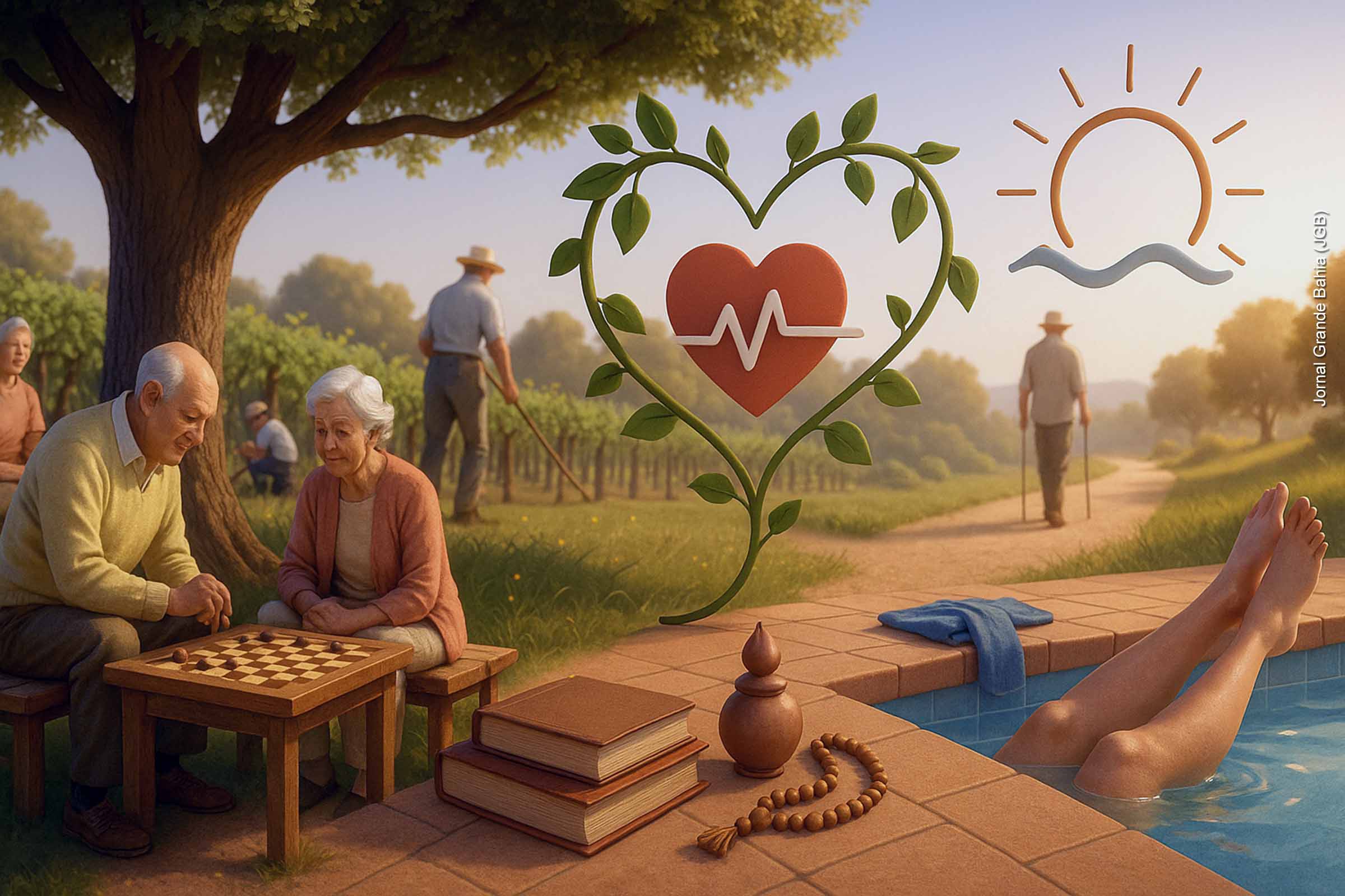 Segredos da longevidade: estudo revela que simplicidade, vínculos sociais e hábitos saudáveis superam fatores genéticos, explica Joseval Carneiro