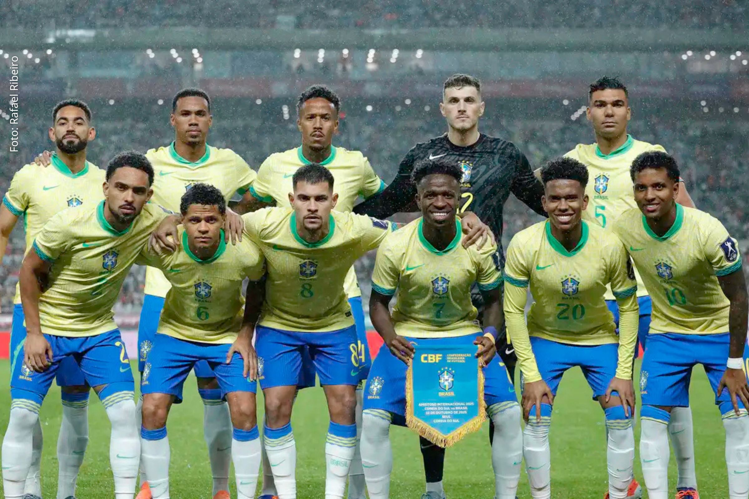 Brasil confirma amistosos contra Senegal e Tunísia na preparação para Copa do Mundo 2026