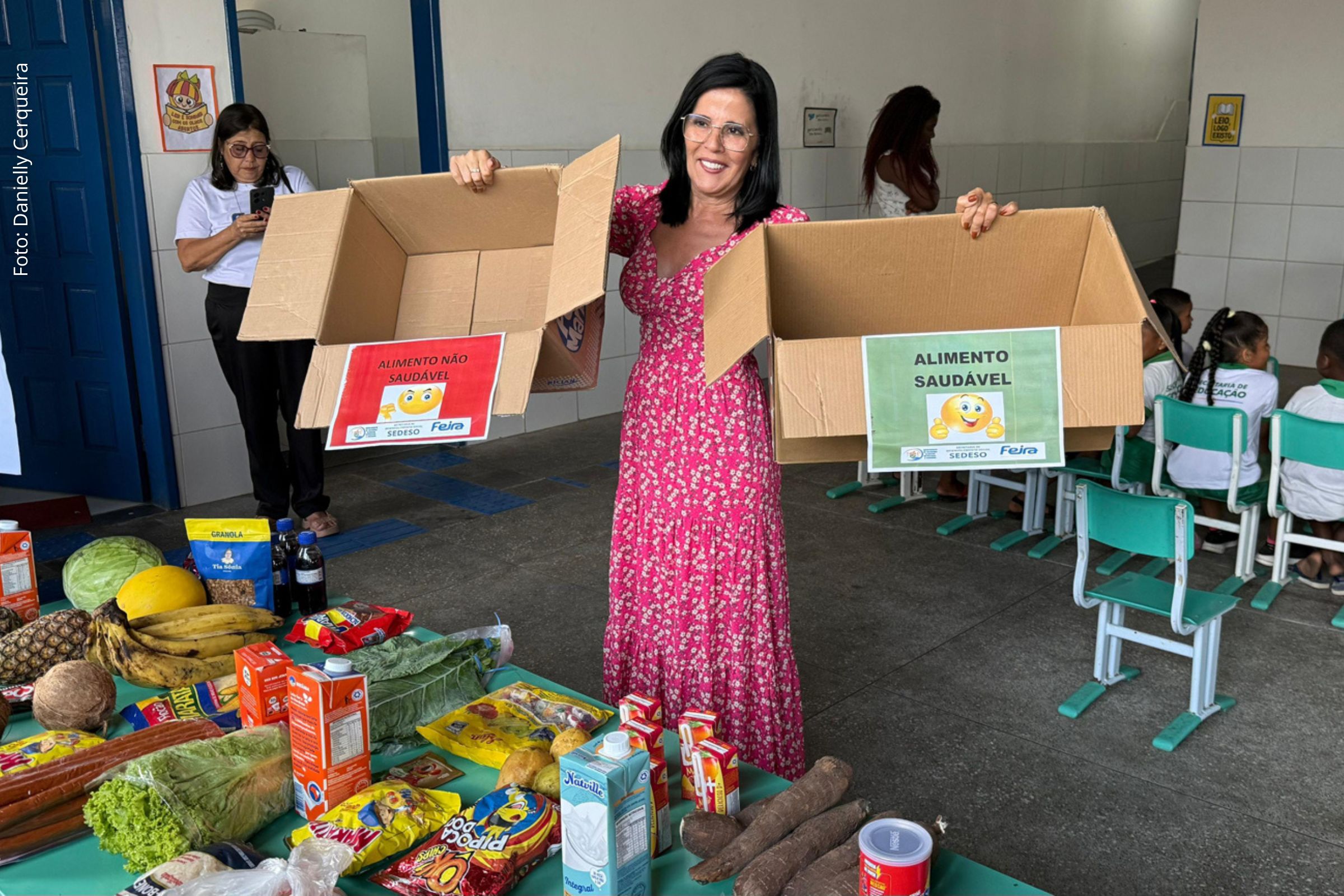 Semana Municipal da Alimentação Saudável em Feira de Santana incentiva hábitos alimentares desde a infância