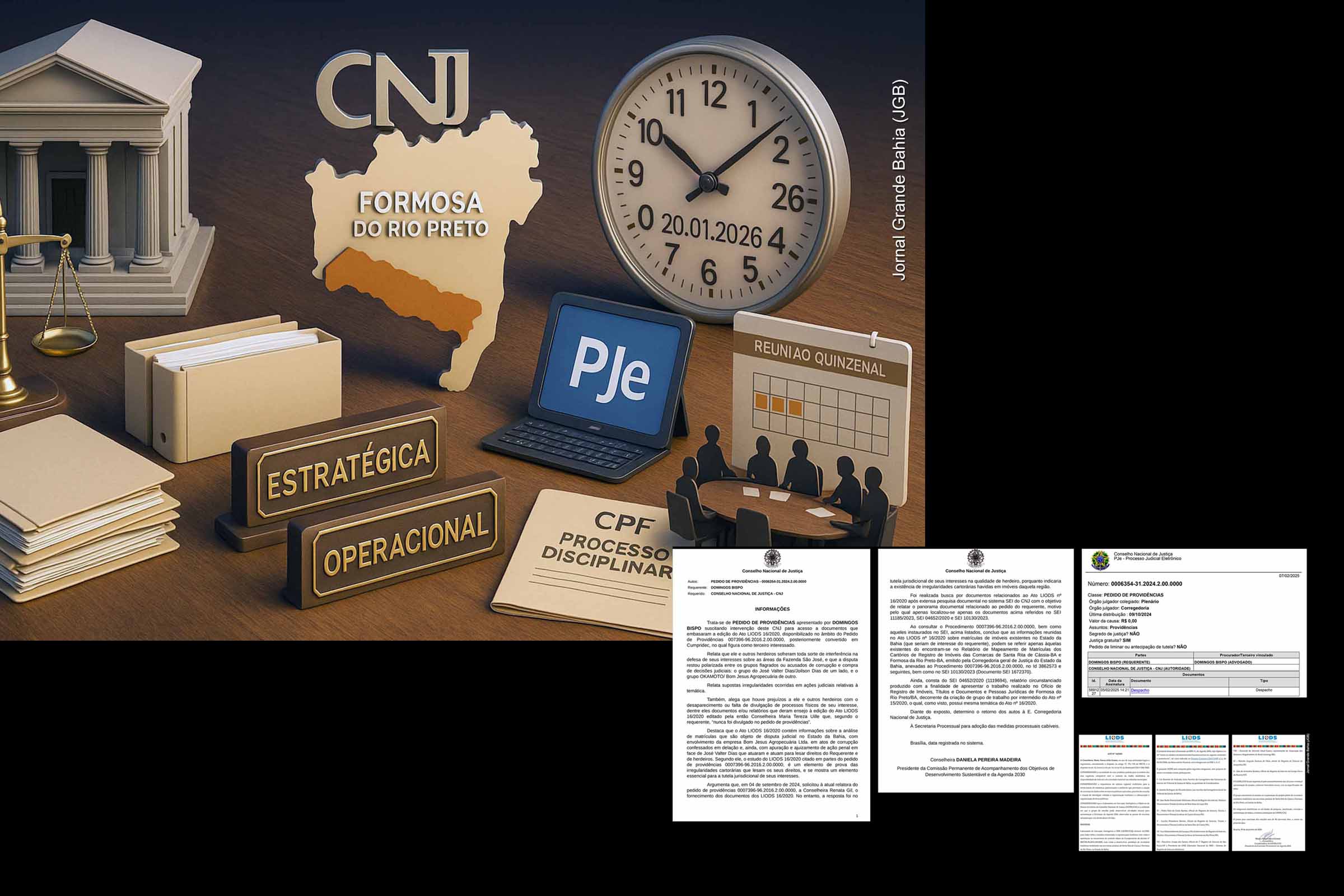 TJBA cria Grupo de Saneamento em Formosa do Rio Preto para cumprir metas do CNJ, mas desaparecimento do relatório LIODS 16/2020 expõe falhas de governança e reacende suspeitas no Caso Faroeste