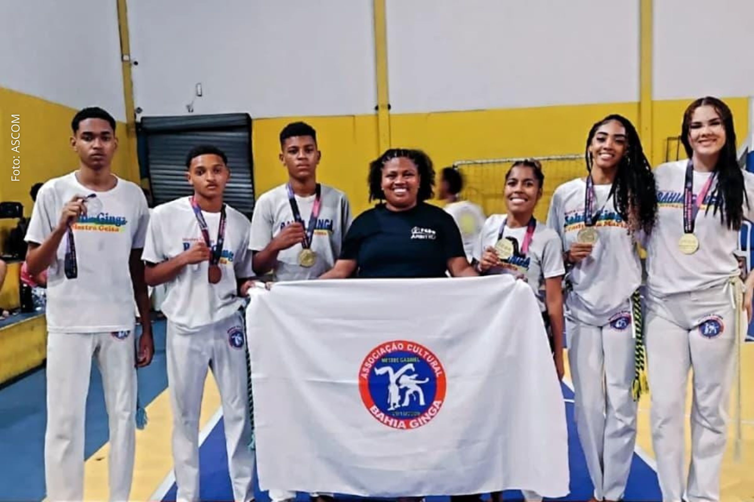 Equipe Bahia Ginga soma medalhas e consolida capoeira como esporte e instrumento de formação social.
