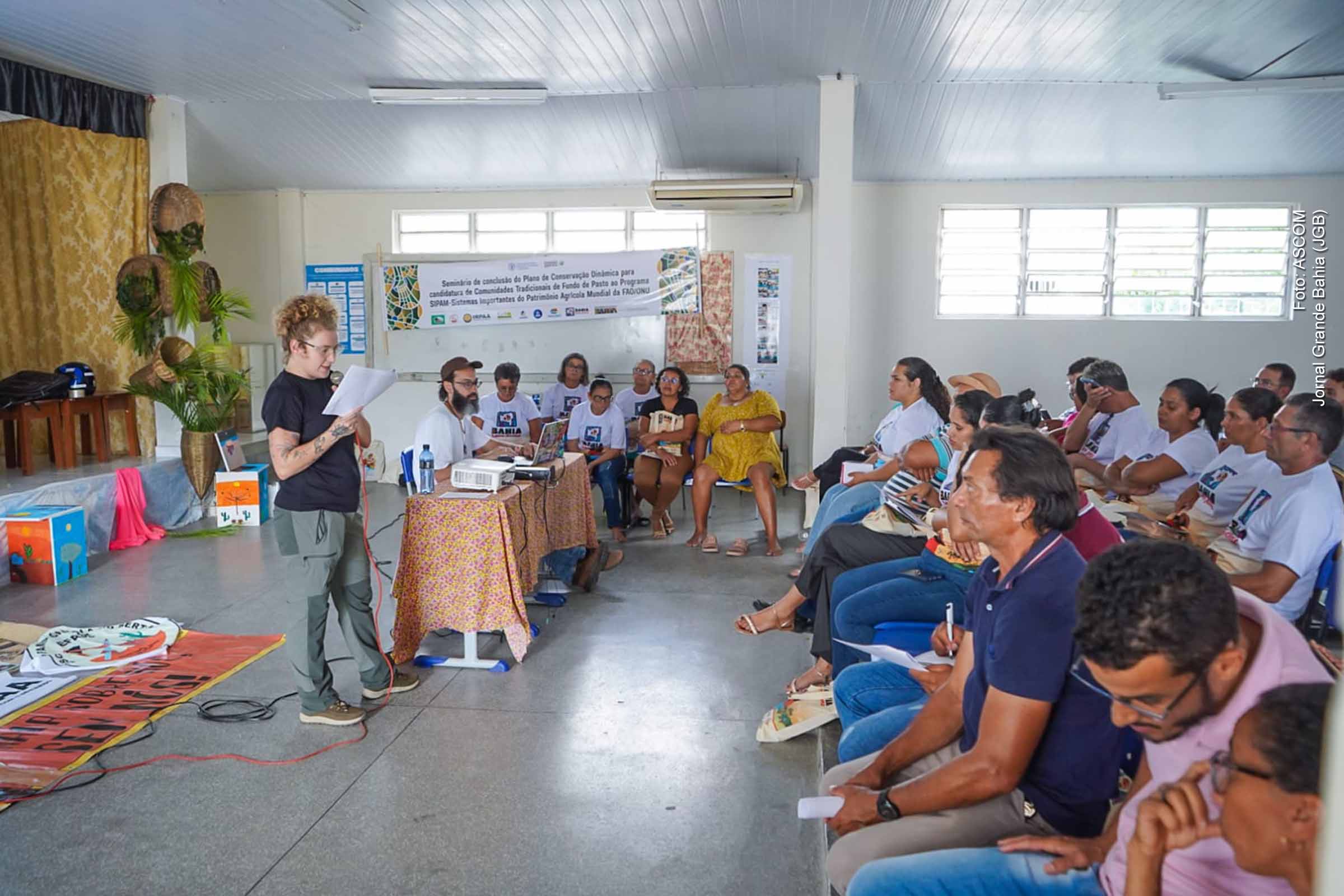Bahia discute reconhecimento internacional das comunidades tradicionais de Fundo de Pasto em seminário regional