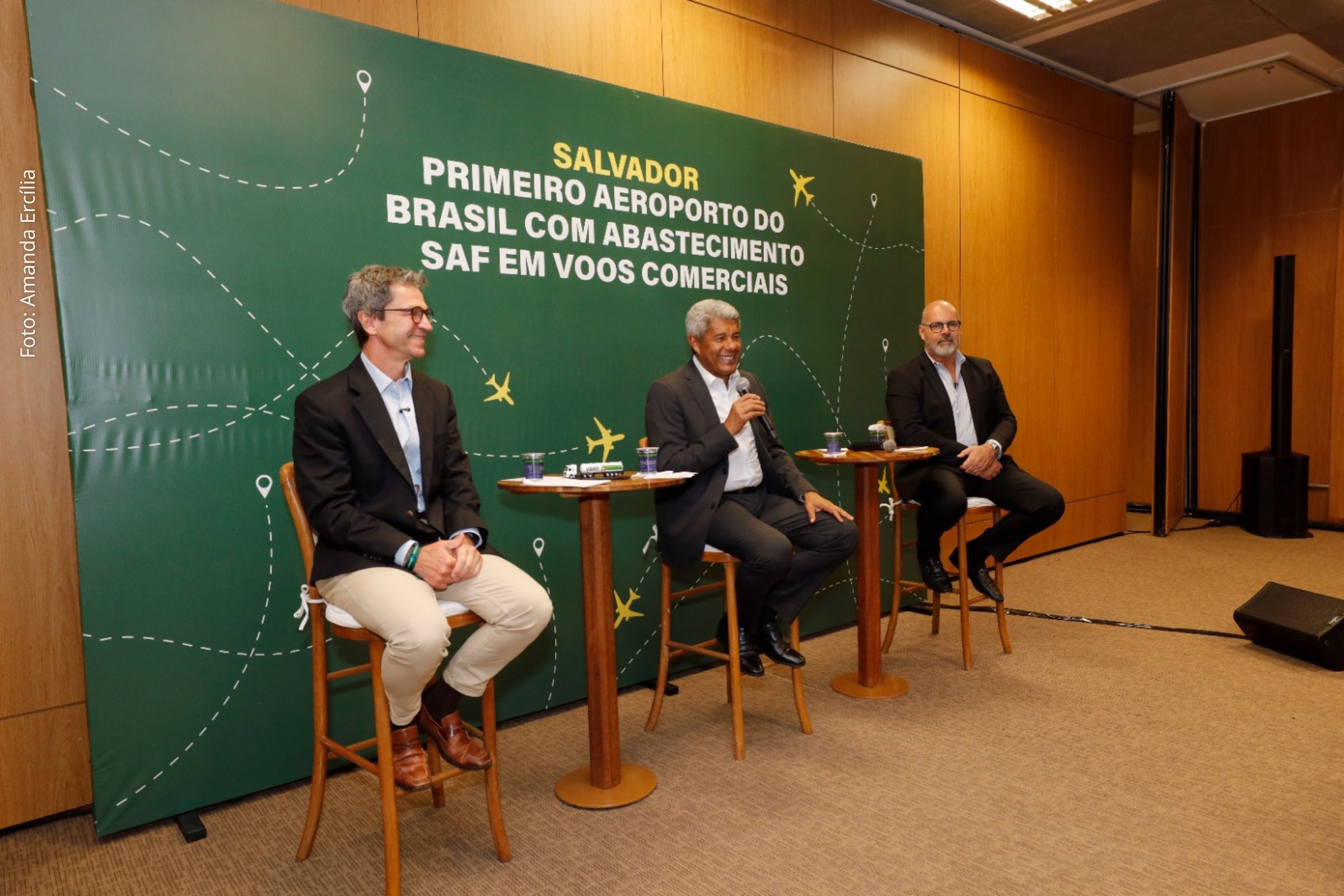 Bahia inaugura primeira operação regular de voos com combustível sustentável de aviação na América Latina