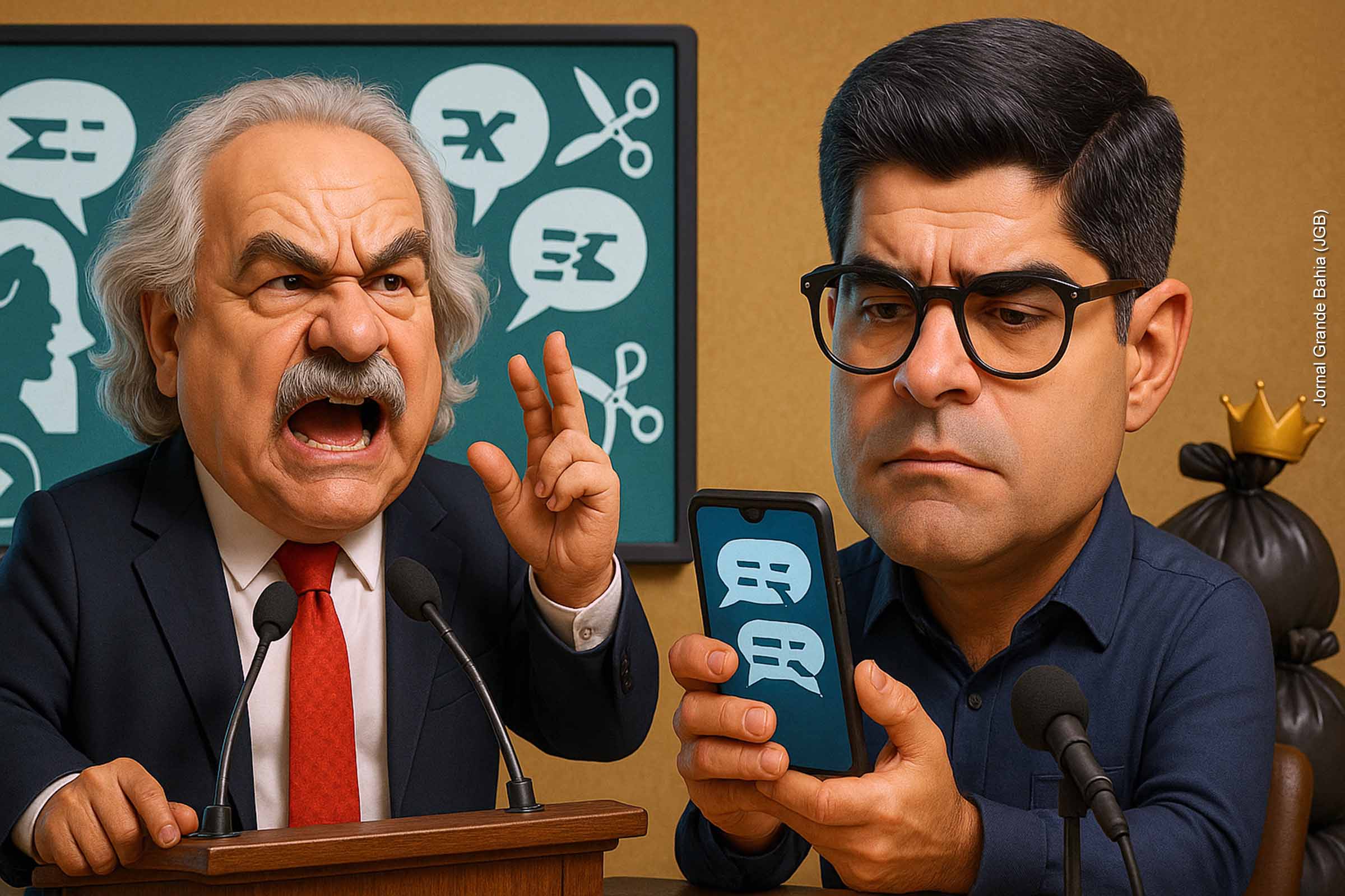 Deputado acusa ACM Neto de má-fé ao manipular declarações do governador Jerônimo Rodrigues