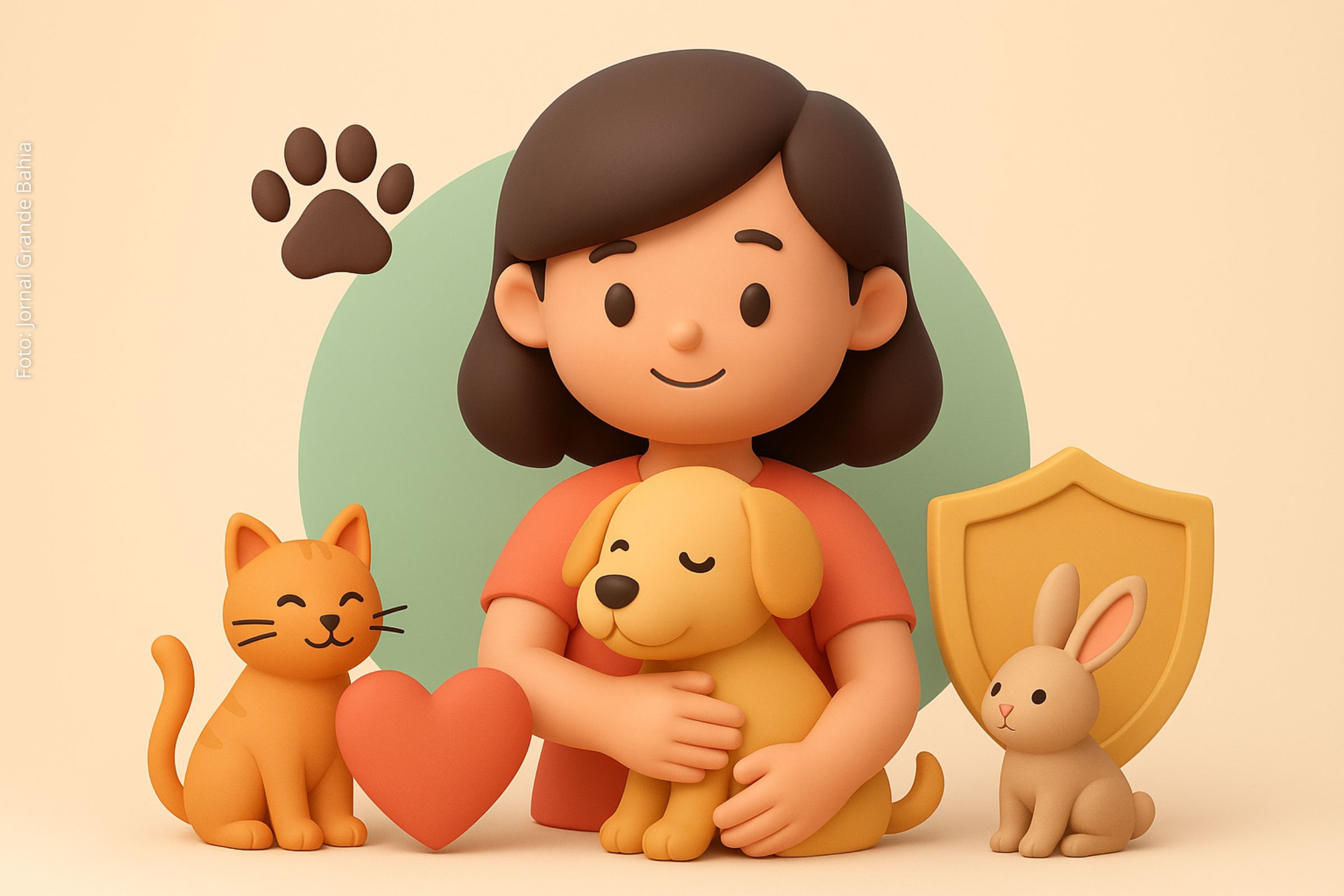 Lei institui o “Abril Laranja Mirim” no calendário municipal para promover ações educativas sobre direitos e bem-estar animal.