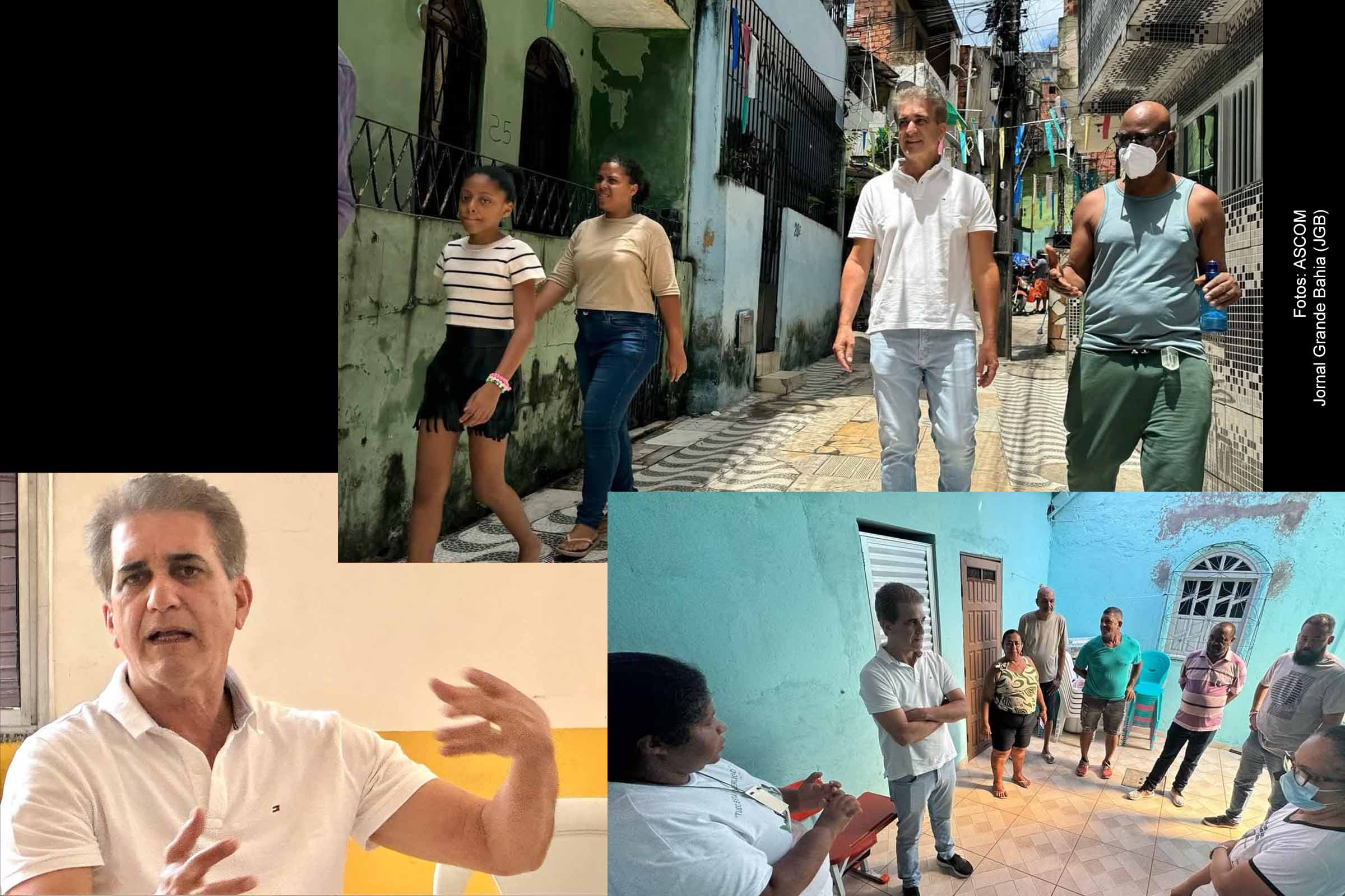 Periferia abandonada, críticas à gestão e disputa política: Deputado Robinson Almeida cobra infraestrutura e políticas sociais em bairros de Salvador