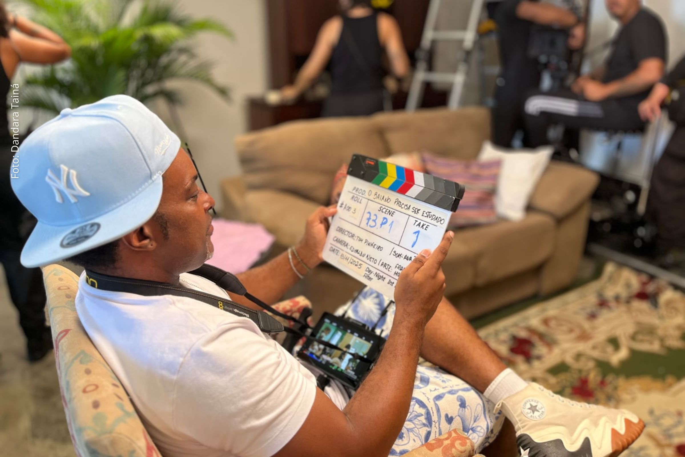 Verão de Salvador movimenta bastidores culturais com início das gravações do filme “O Baiano Precisa Ser Estudado”