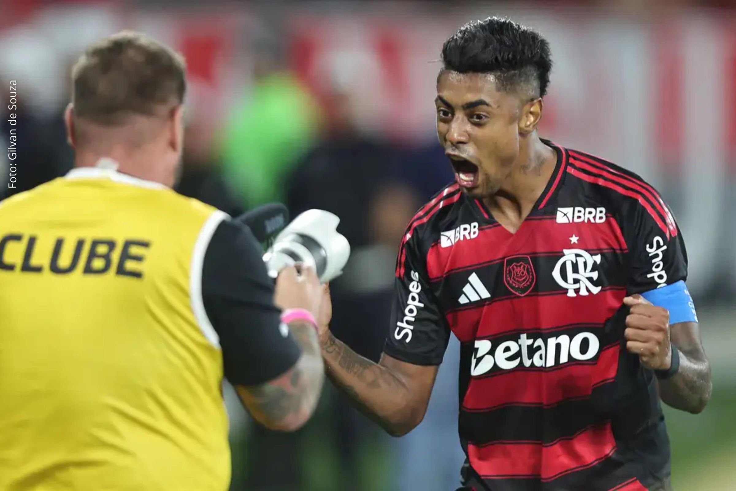 Com o resultado, Rubro-Negro chega a 68 pontos e empata com o líder Palmeiras, que perdeu para o Mirassol no interior paulista.