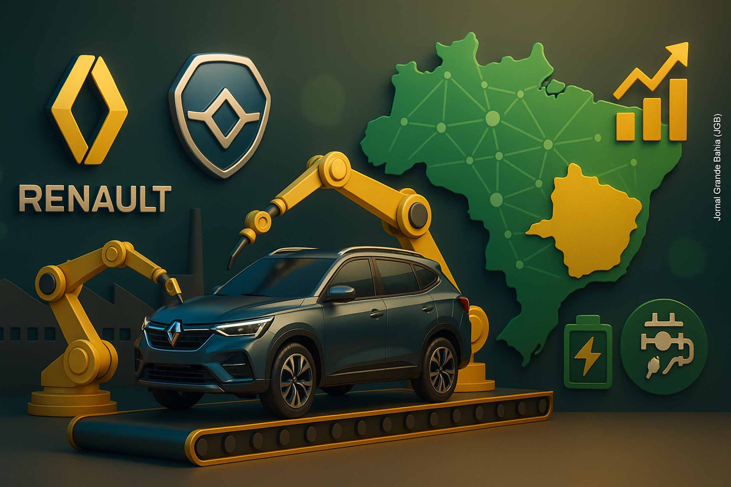 A Geely adquiriu 26,4% da Renault do Brasil, iniciando produção conjunta no Paraná e ampliando a presença chinesa no mercado automotivo sul-americano. O acordo permitirá à Renault duplicar sua participação no país em cinco anos, fortalecer a produção de veículos híbridos e elétricos e diversificar sua base industrial. Especialistas apontam que a parceria reflete a expansão global do setor automotivo chinês e a transição tecnológica em curso.