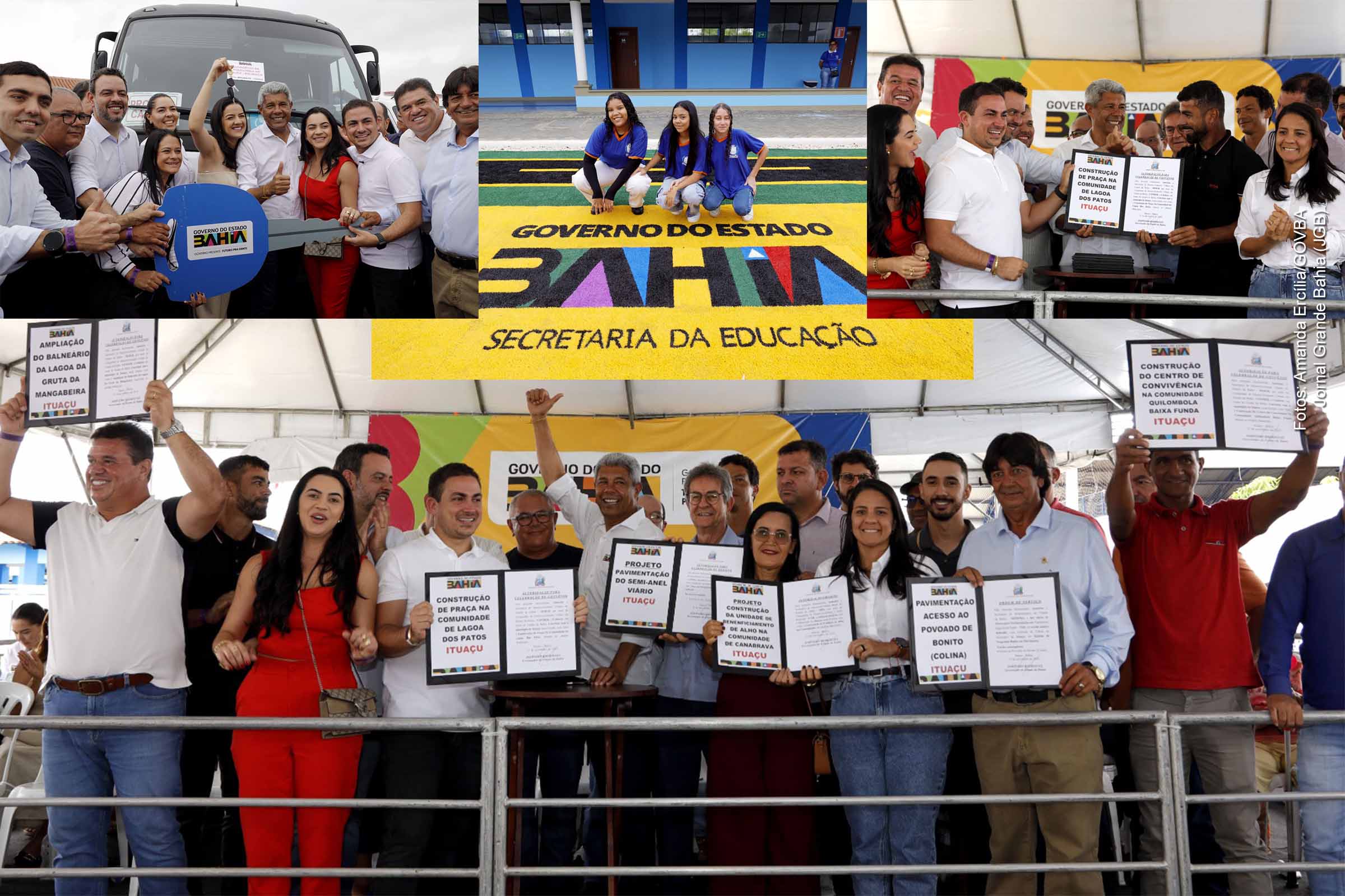 Governador Jerônimo Rodrigues inaugura nova escola e amplia infraestrutura em Ituaçu com investimentos superiores a R$ 20 milhões