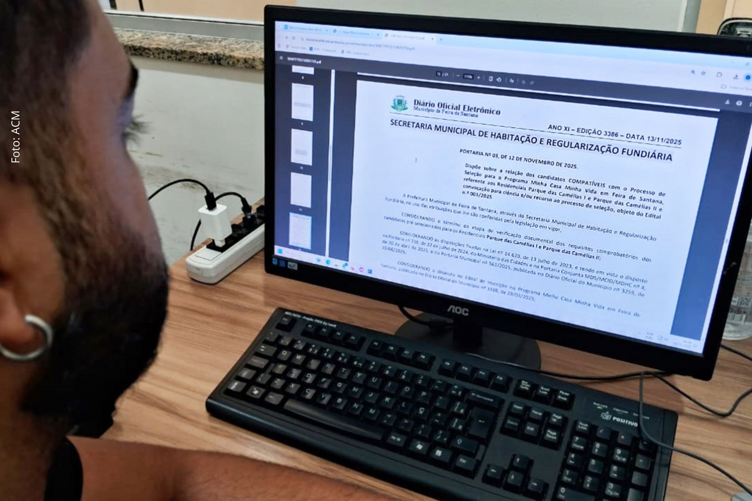 Feira de Santana: Governo Ronaldo divulga lista de candidatos compatíveis do Minha Casa Minha Vida nos residenciais Parque das Camélias I e II