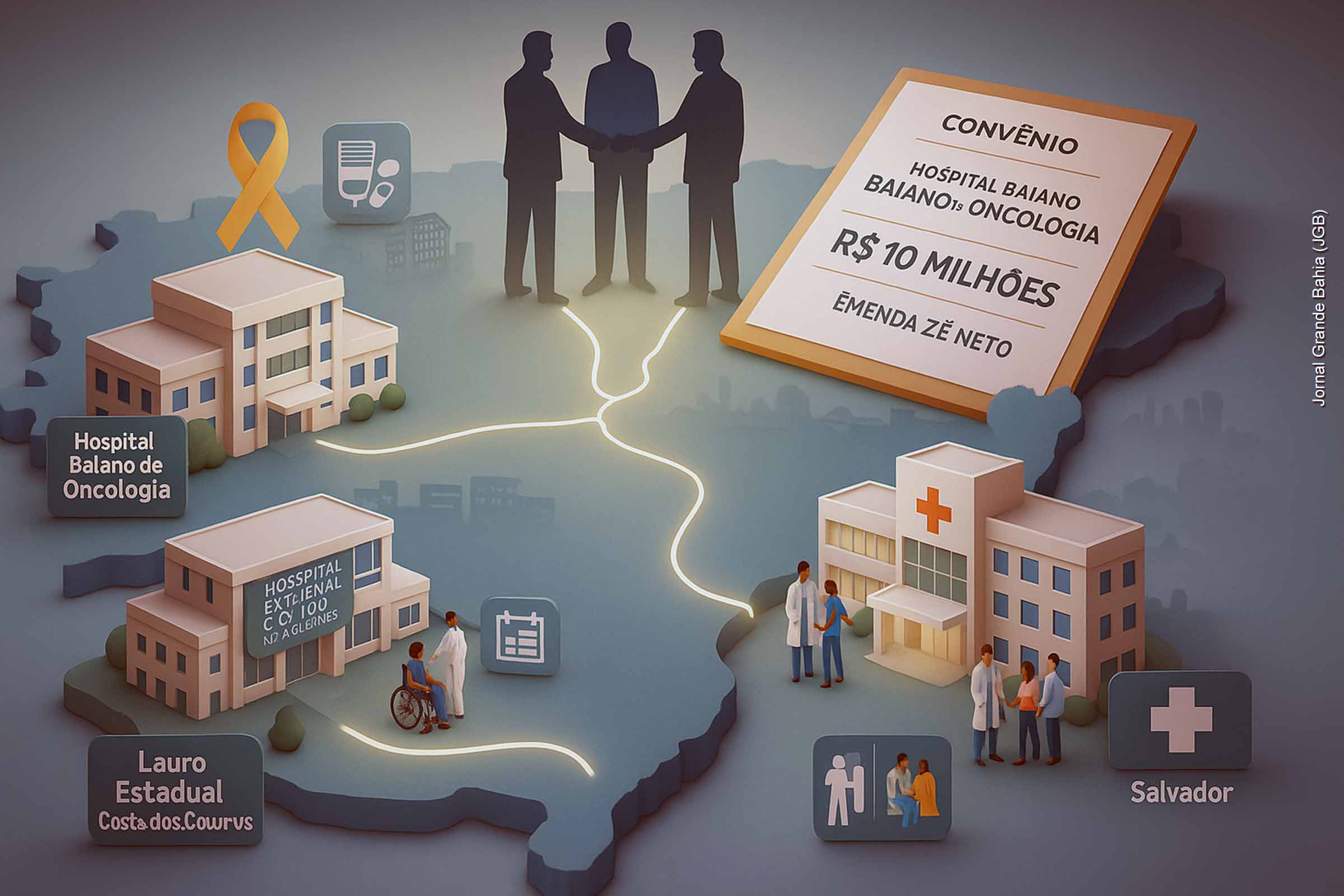 Hospital Baiano de Oncologia será lançado com parceria entre os Governos Lula, Jerônimo e Ronaldo, impulsionado por R$ 10 milhões em emenda do deputado Zé Neto; Confira agenda em Feira de Santana, Lauro de Freitas e Salvador