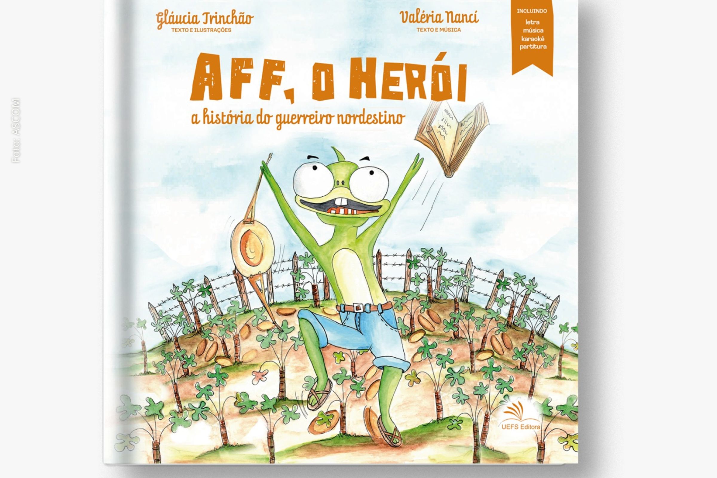 Livro “Aff, o Herói” da EDUEFS chega à final do Prêmio ABEU 2025 e destaca produção infantojuvenil universitária