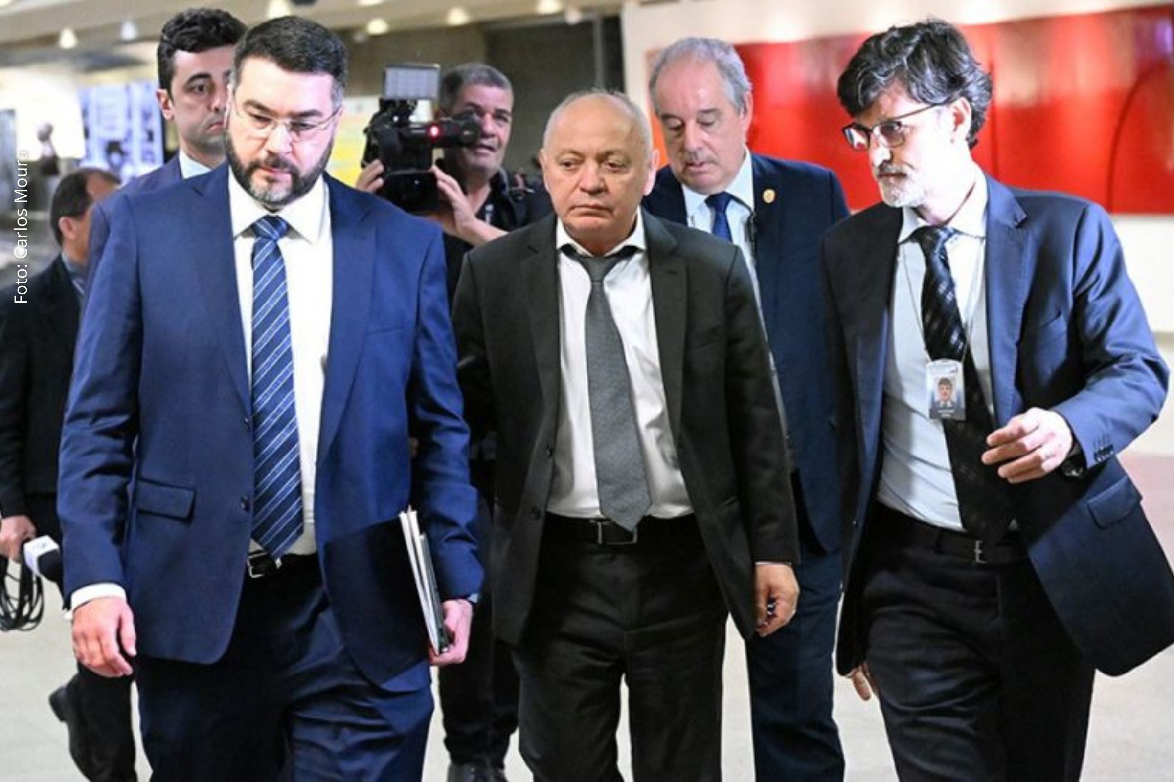 Abraão Lincoln Ferreira foi detido por mentir sobre cargos e relações dentro da confederação durante audiência na CPMI.